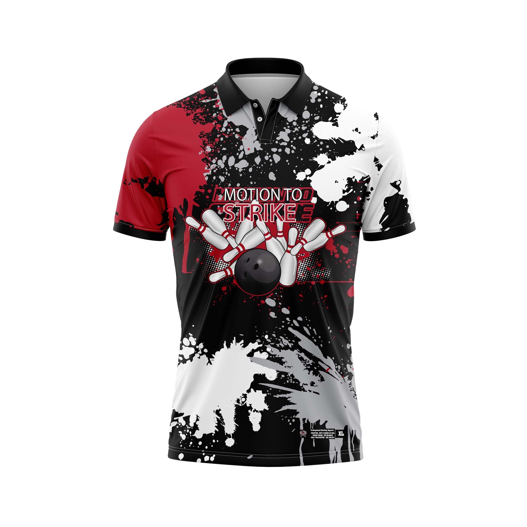 Motion To Strike Black Splatter Jersey