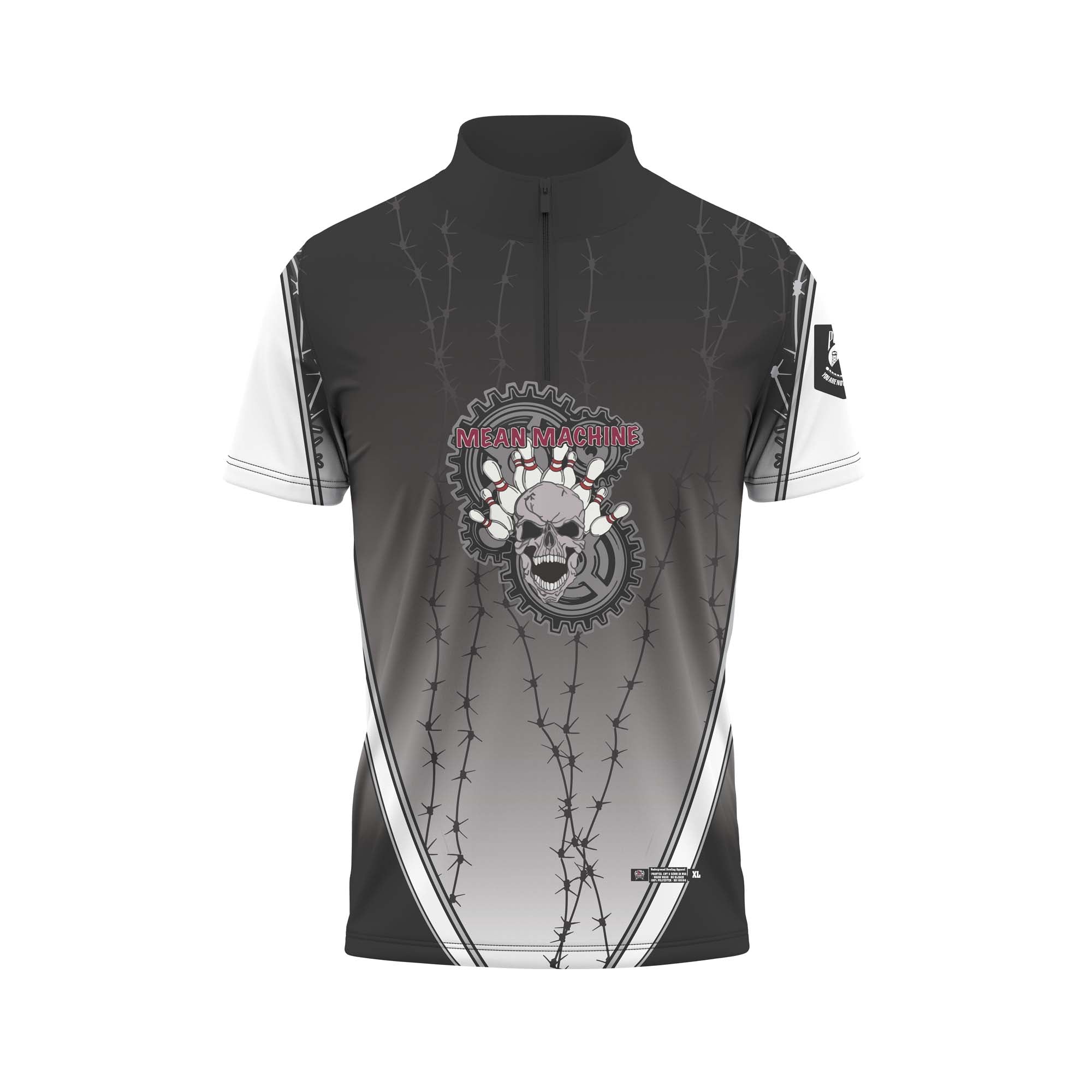 Mean Machine Black White Jersey