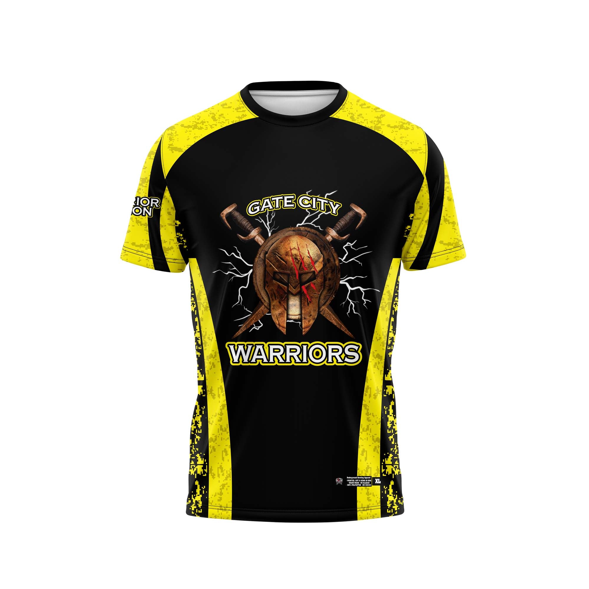 Gate City Warriors Black & Yellow Jersey