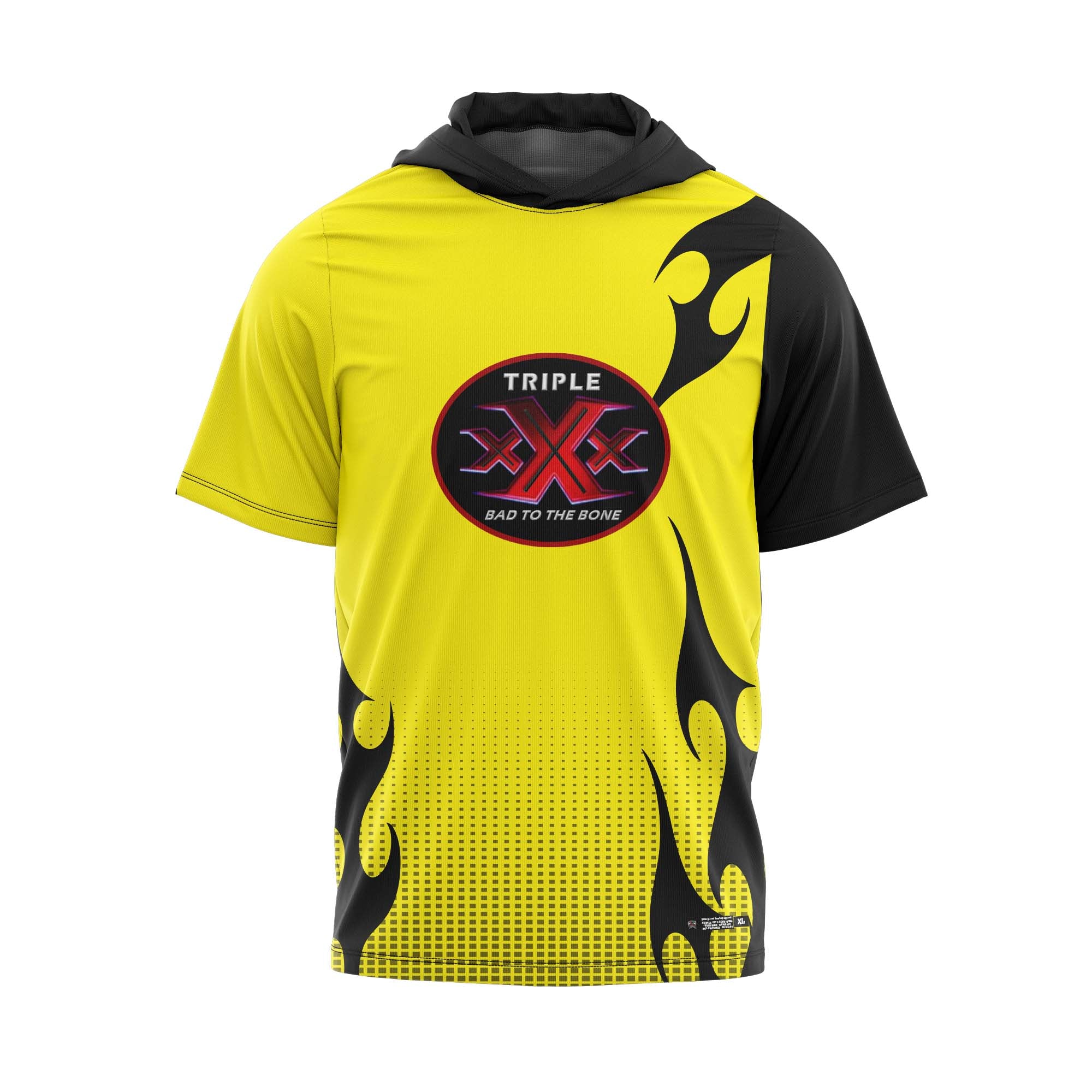 Triple X Black & Yellow Jersey