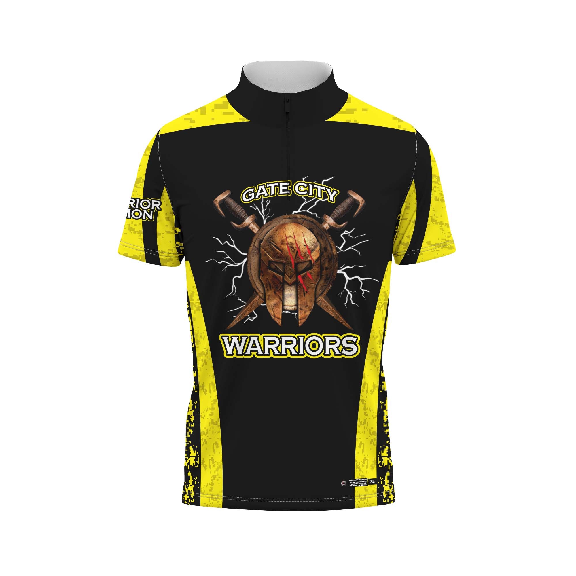 Gate City Warriors Black & Yellow Jersey