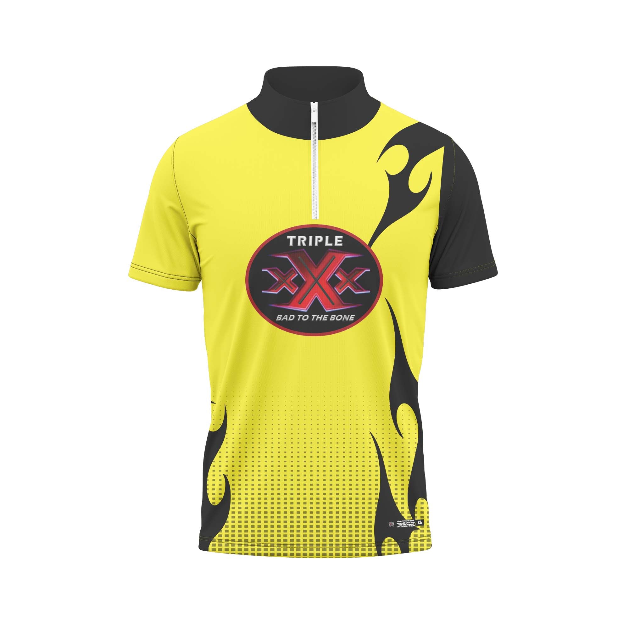 Triple X Black & Yellow Jersey