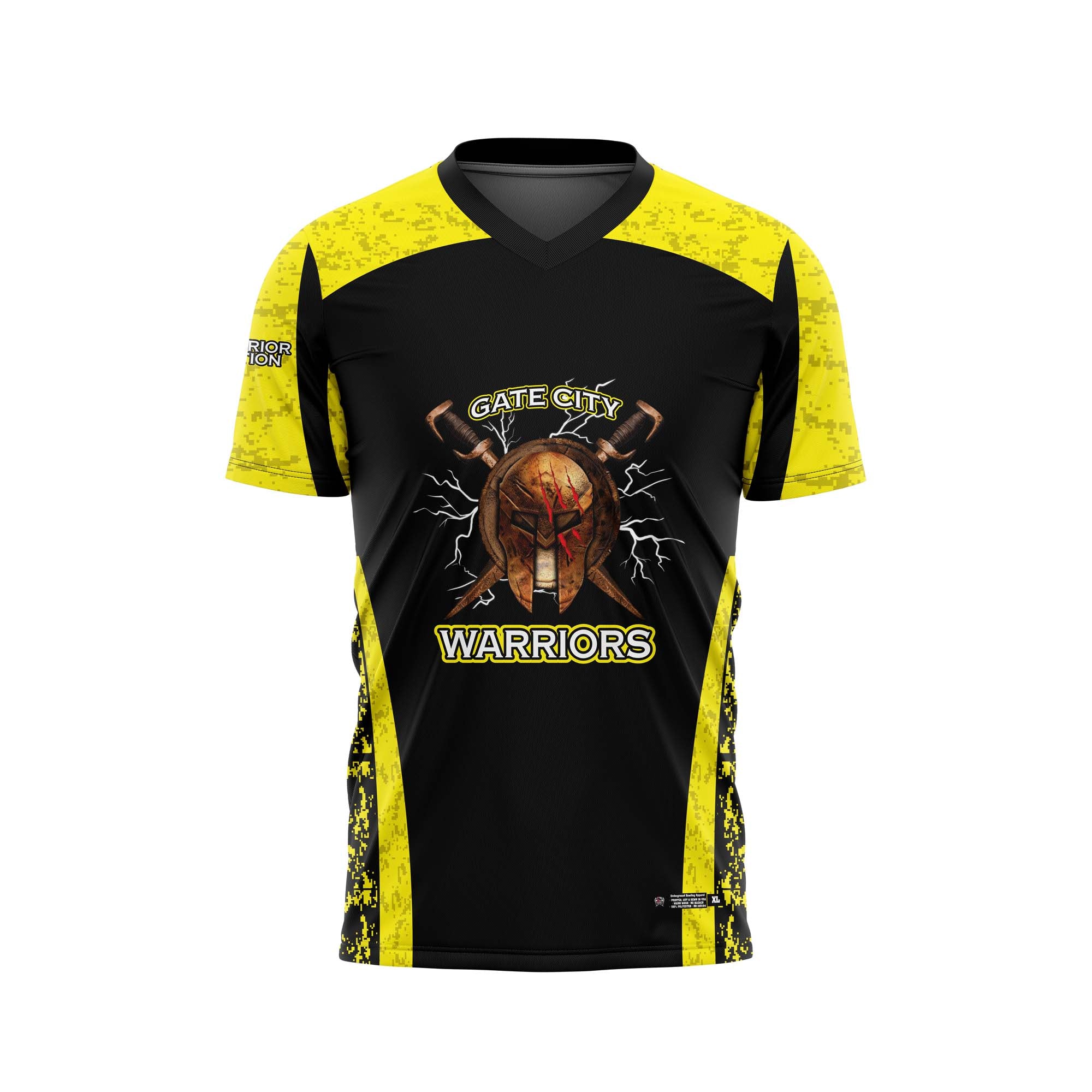 Gate City Warriors Black & Yellow Jersey