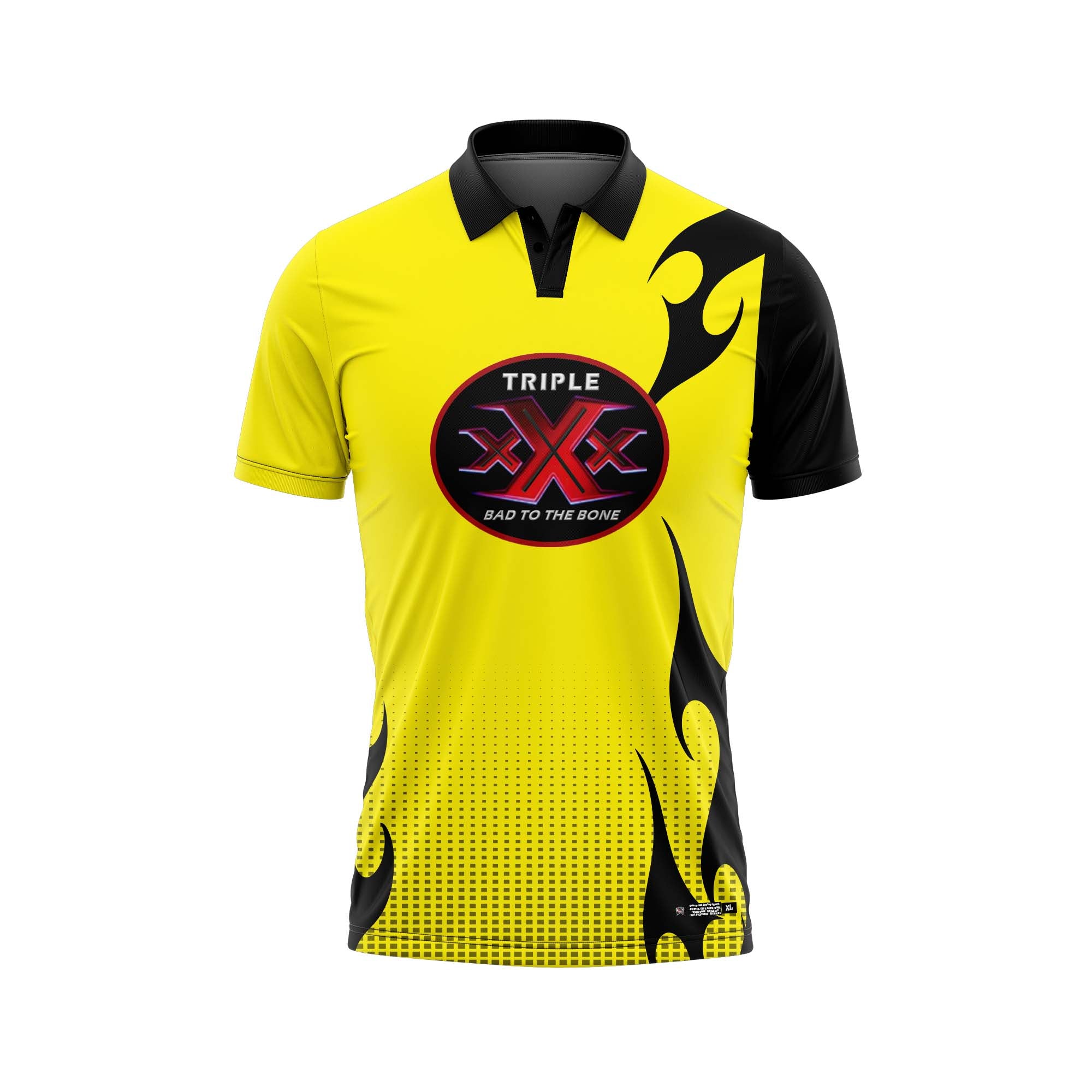 Triple X Black & Yellow Jersey