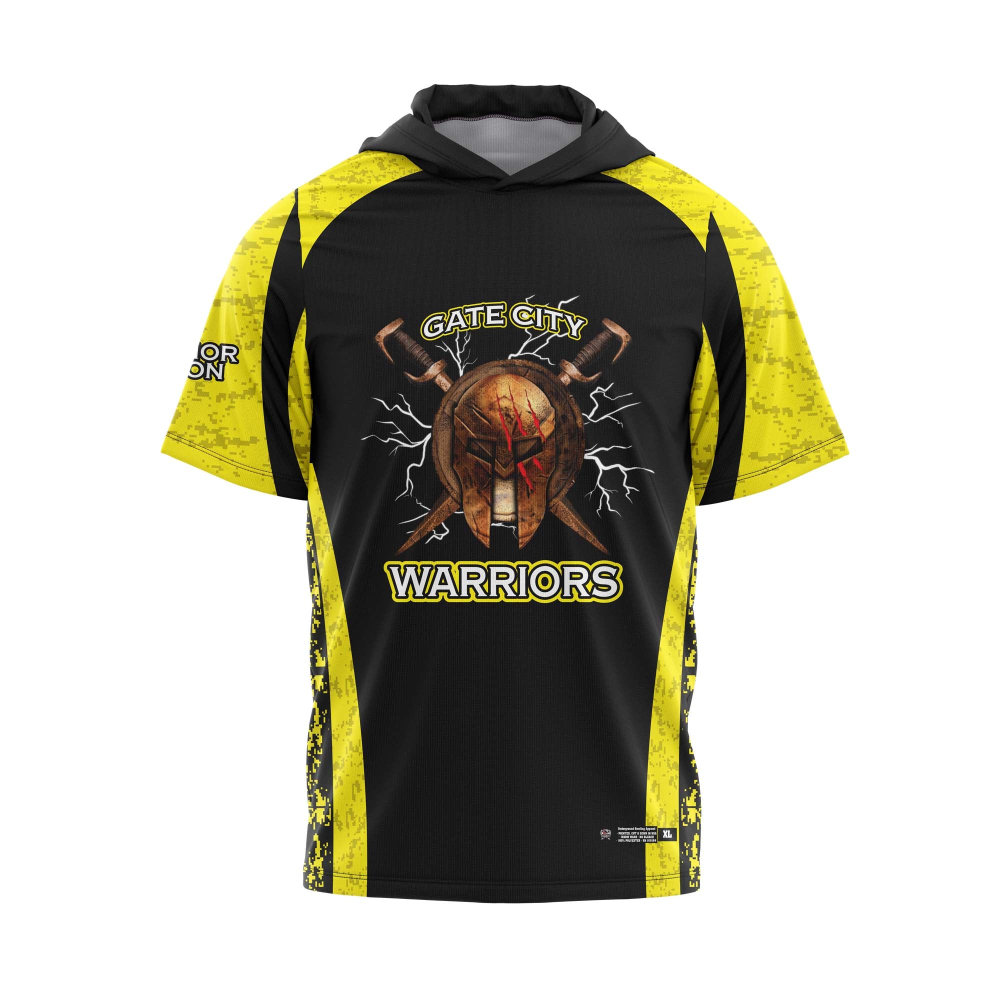 Gate City Warriors Black & Yellow Jersey