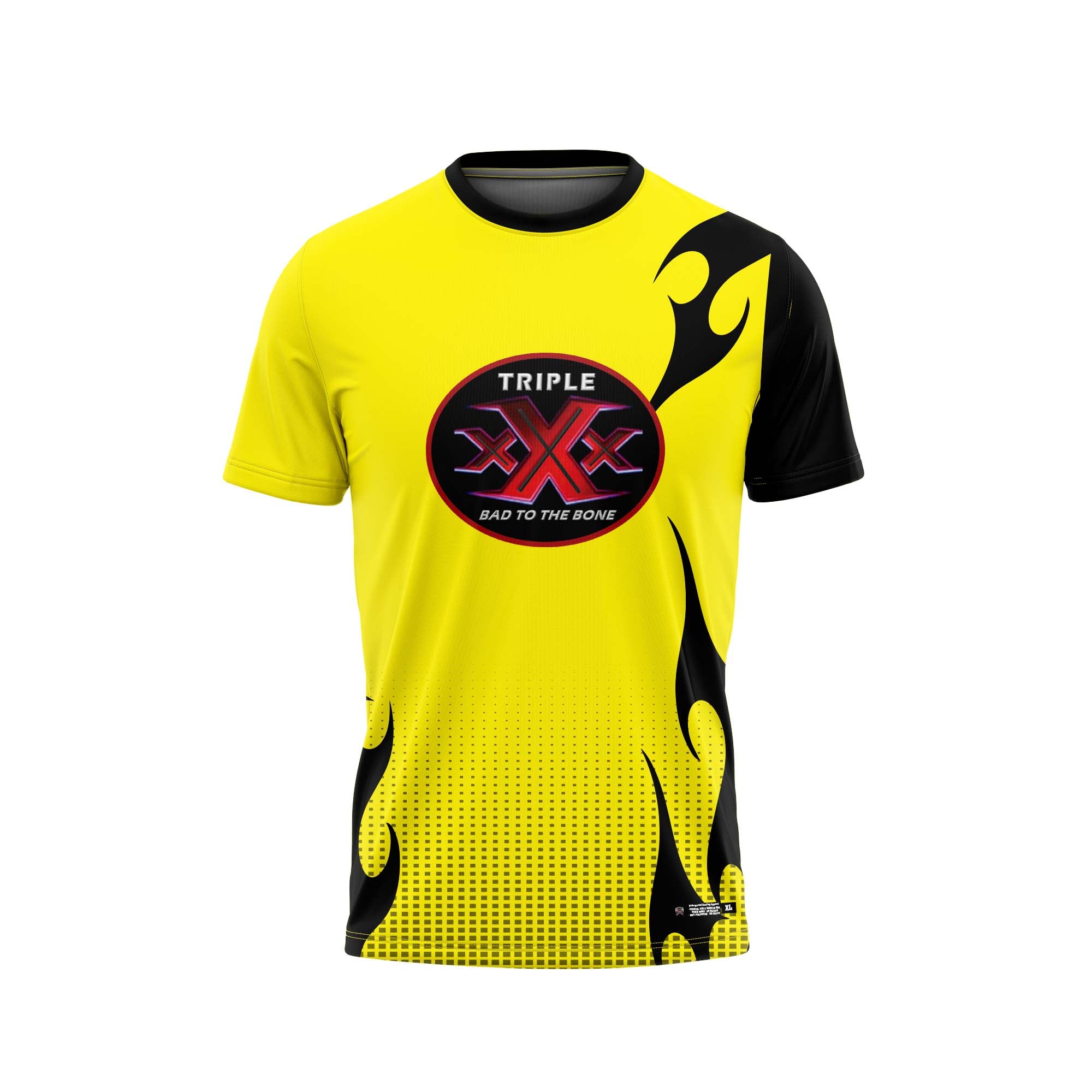 Triple X Black & Yellow Jersey