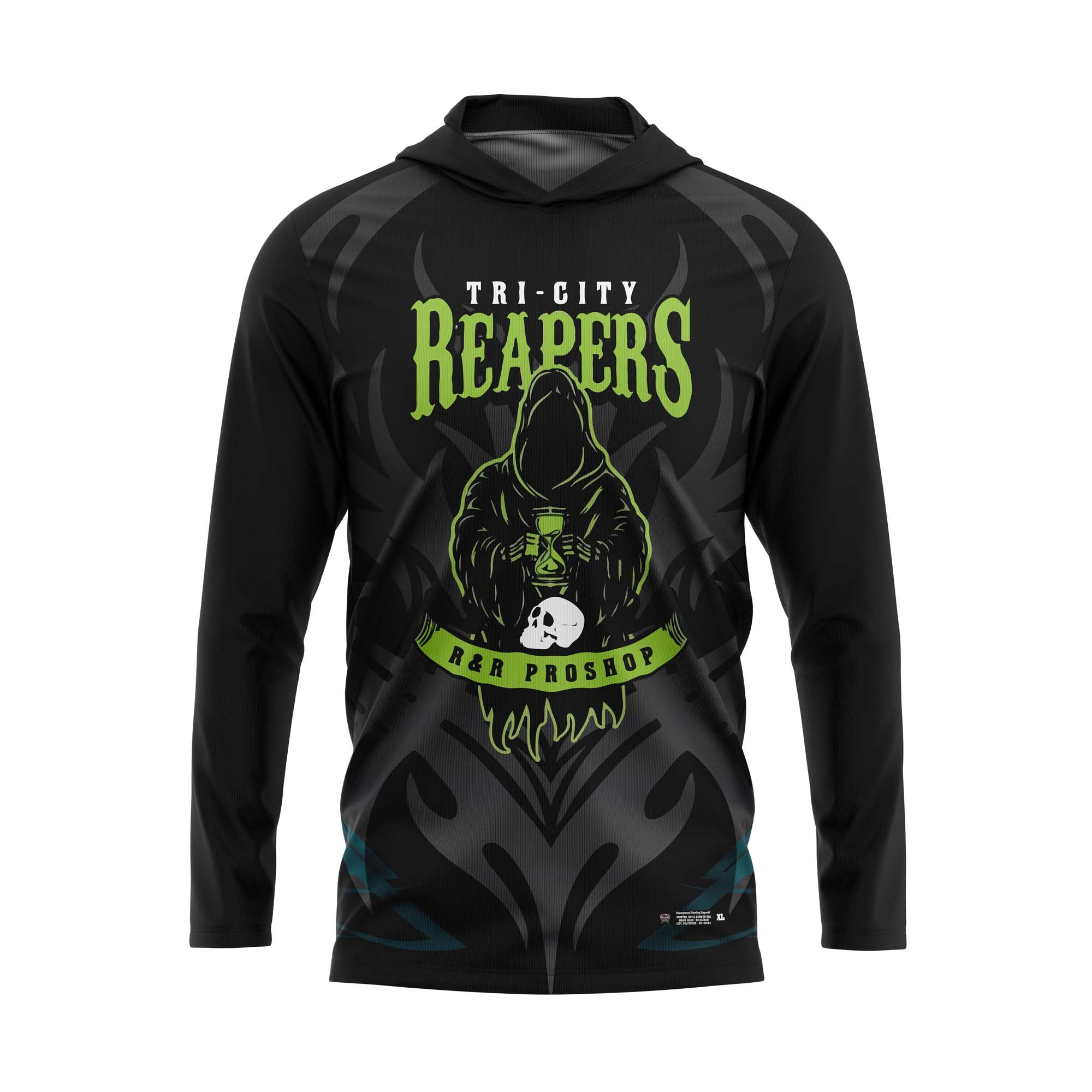 TRI CITY REAPERS Black Jersey