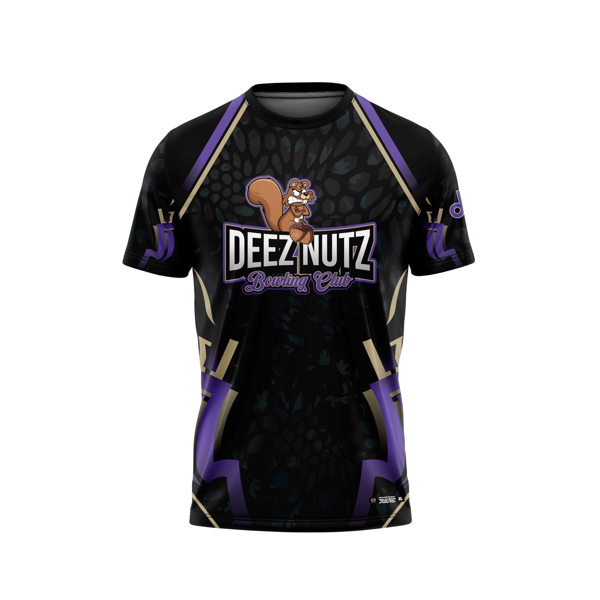 Deez Nutz Bowling Club Black Jerseys