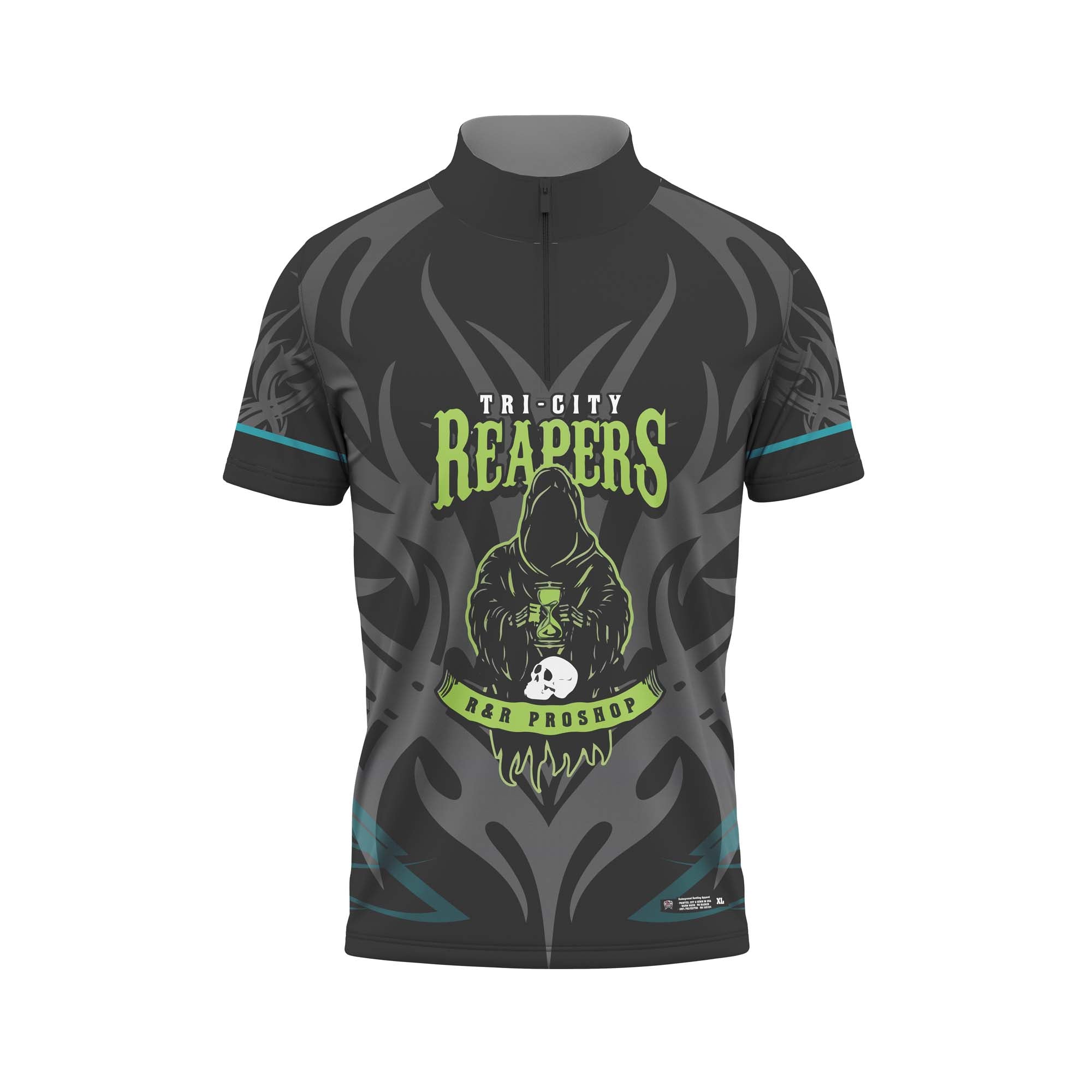 TRI CITY REAPERS Black Jersey