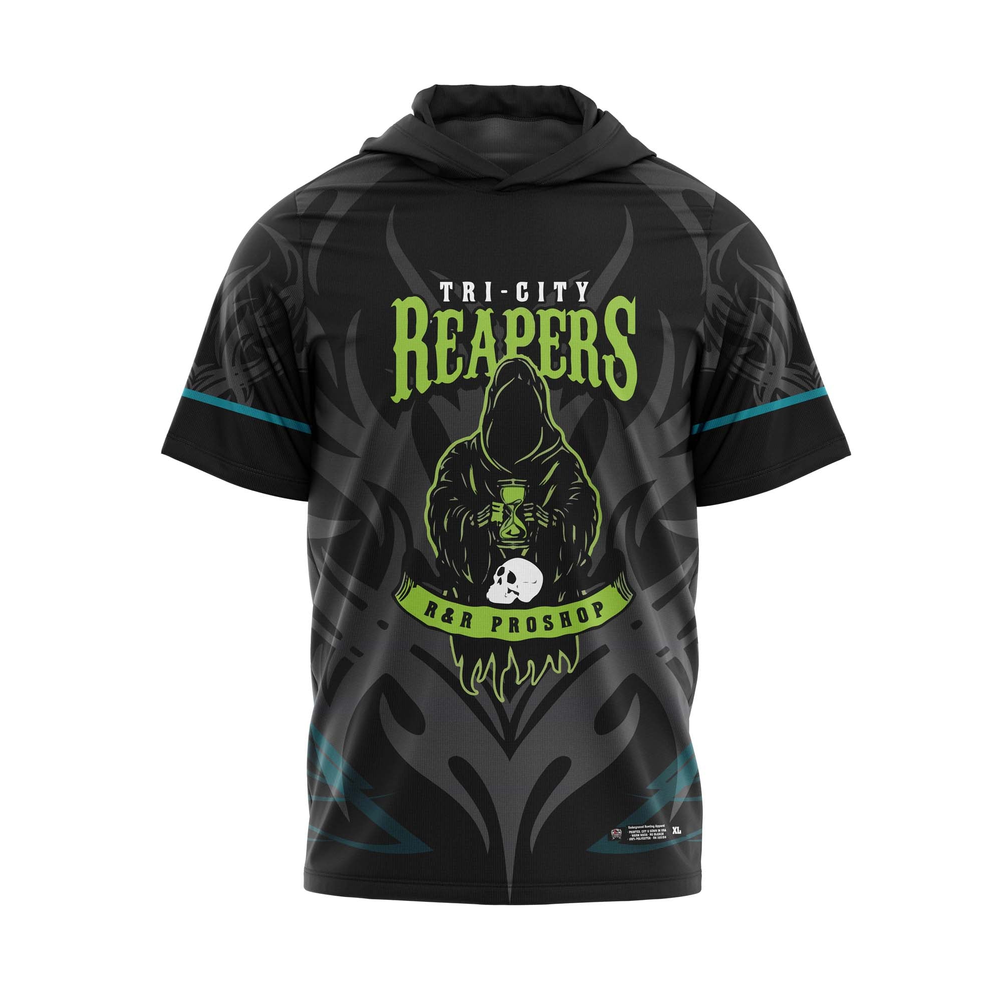 TRI CITY REAPERS Black Jersey