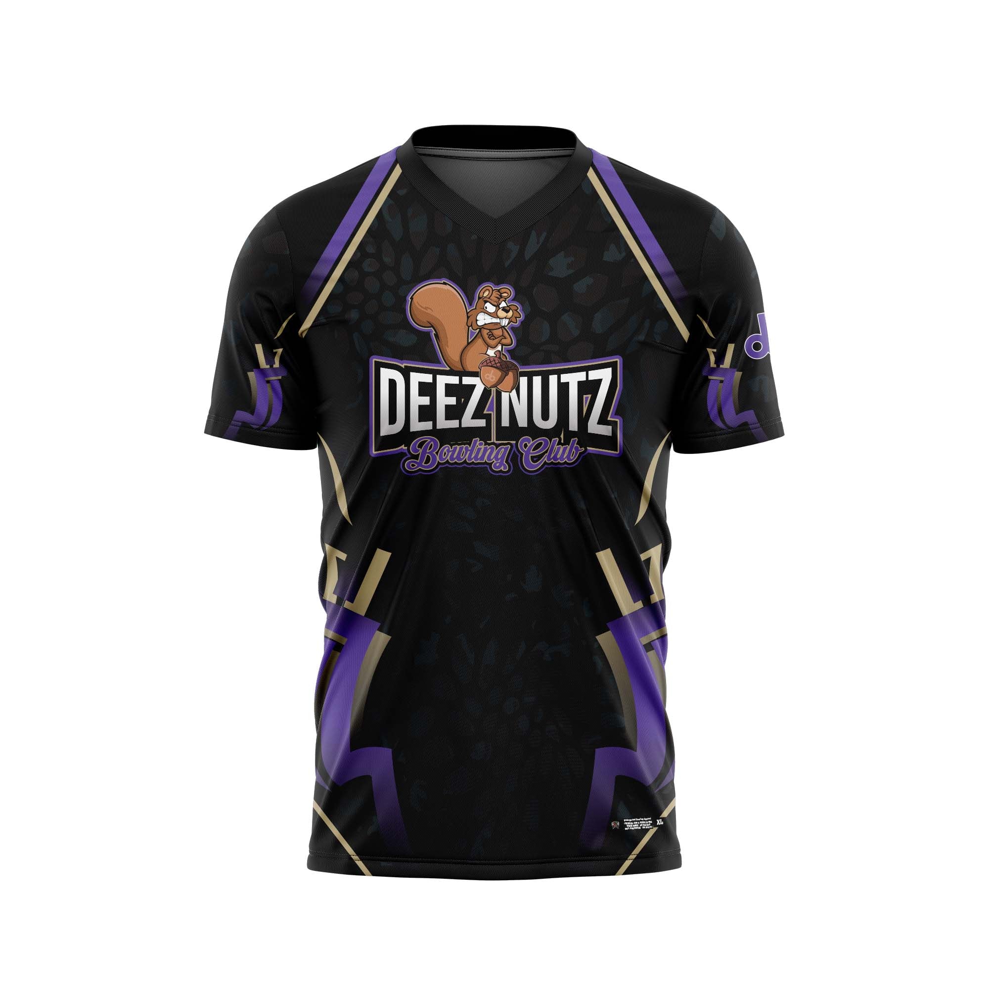 Deez Nutz Bowling Club Black Jerseys