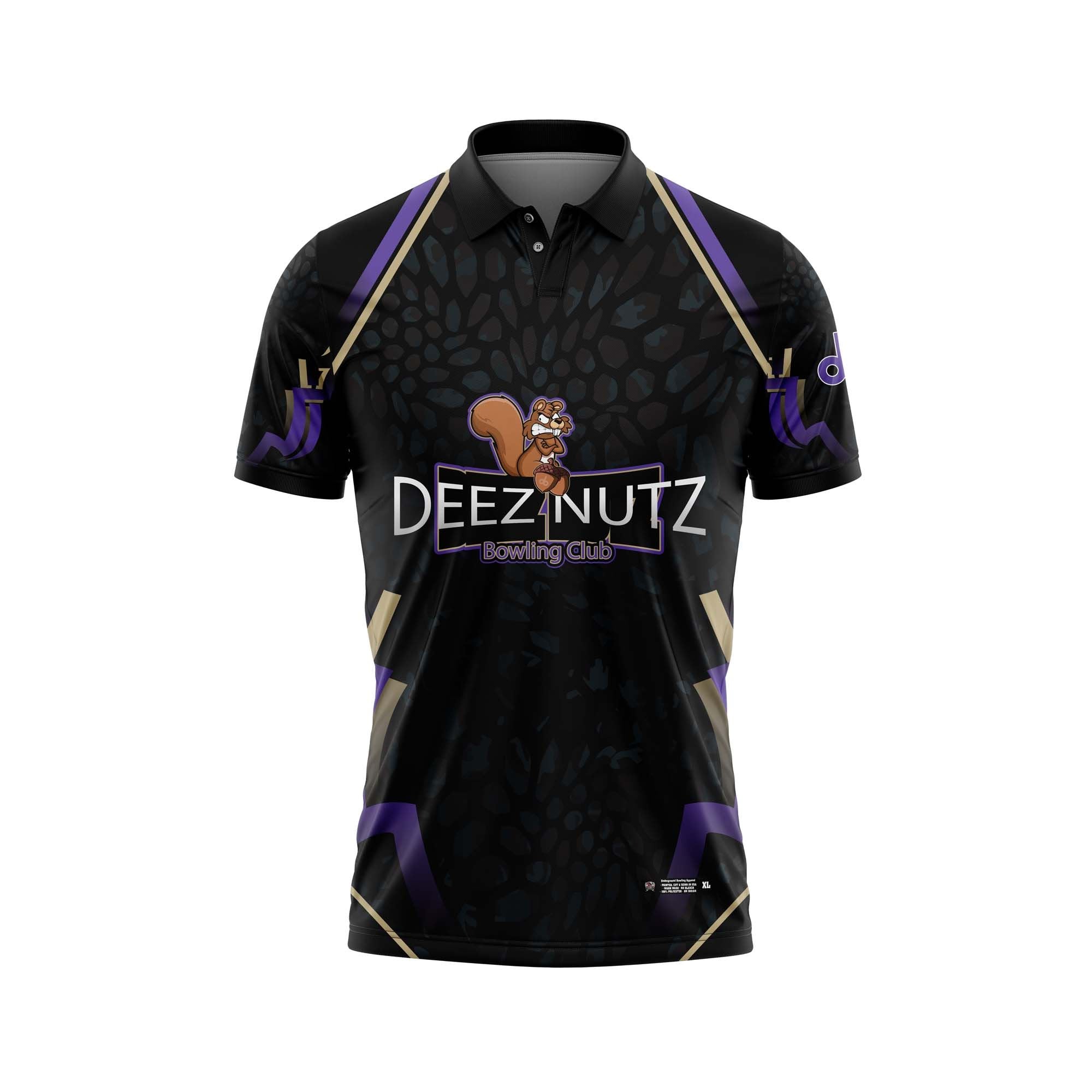 Deez Nutz Bowling Club Black Jerseys