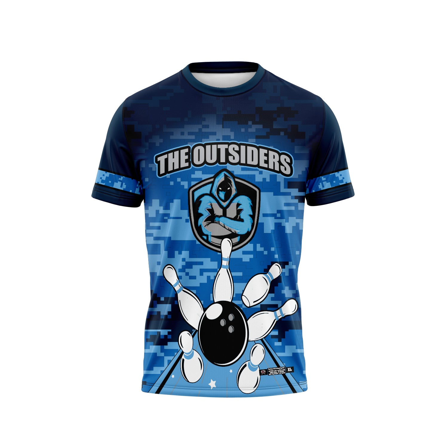 The Outsiders Blue Camo Jersey