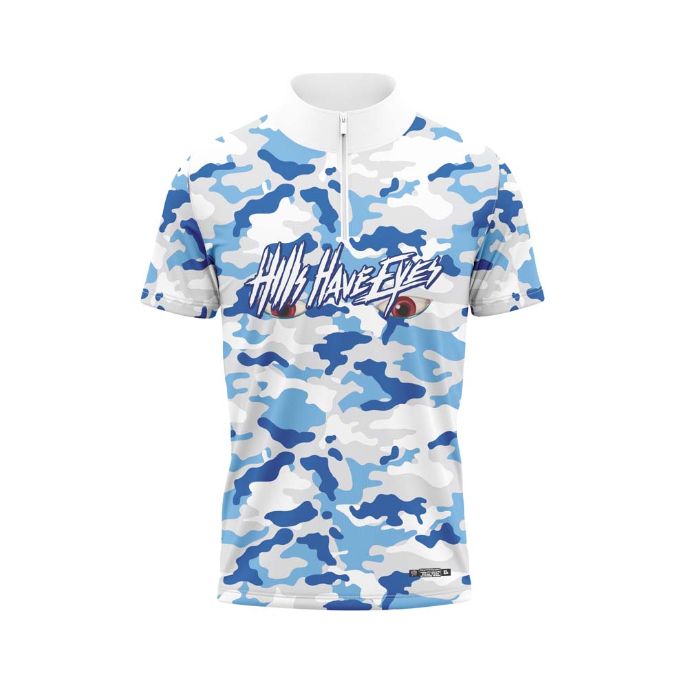 Hills Have Eyes Blue Camo Jersey