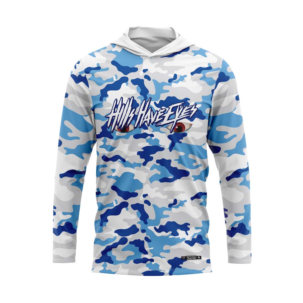 Hills Have Eyes Blue Camo Jersey