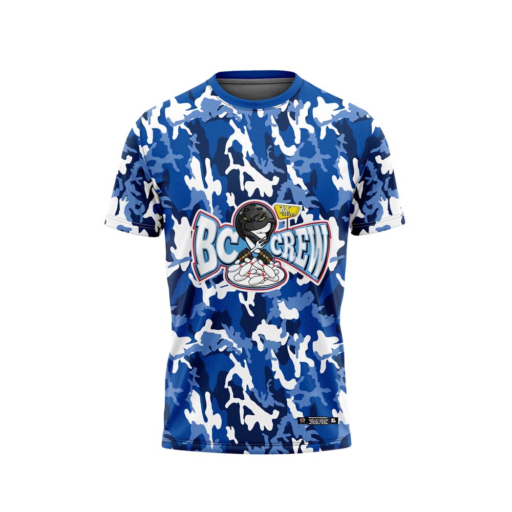 BC Crew Blue Camo Jersey