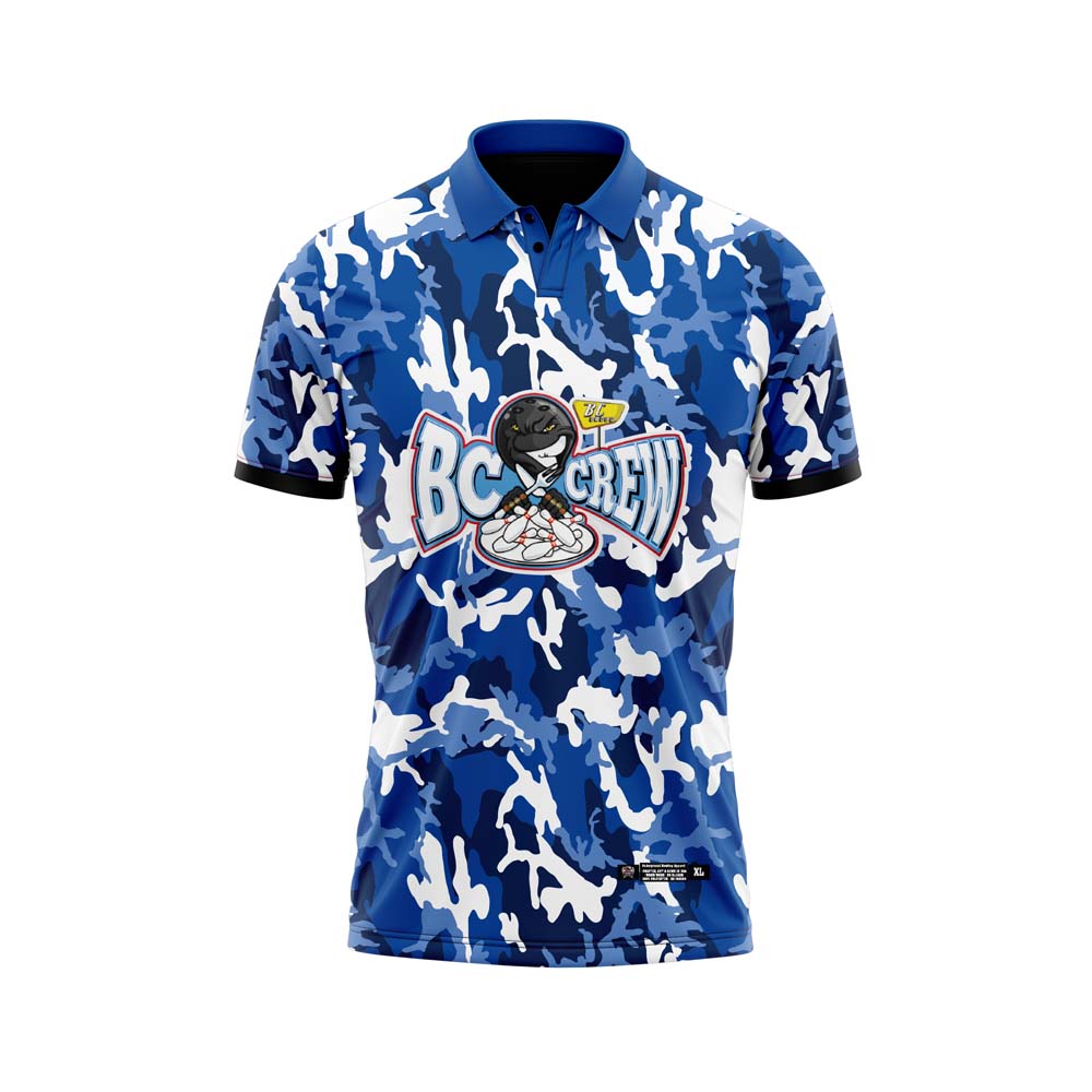 BC Crew Blue Camo Jersey