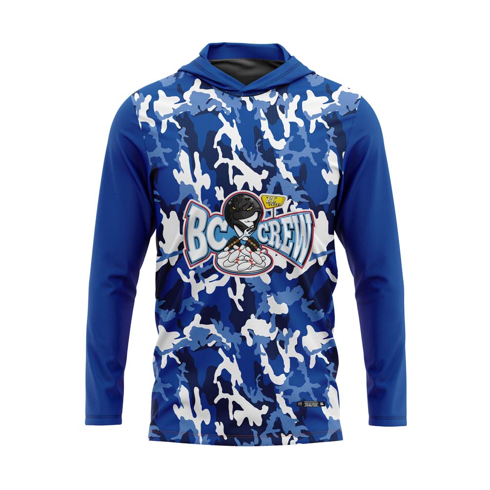 BC Crew Blue Camo Jersey