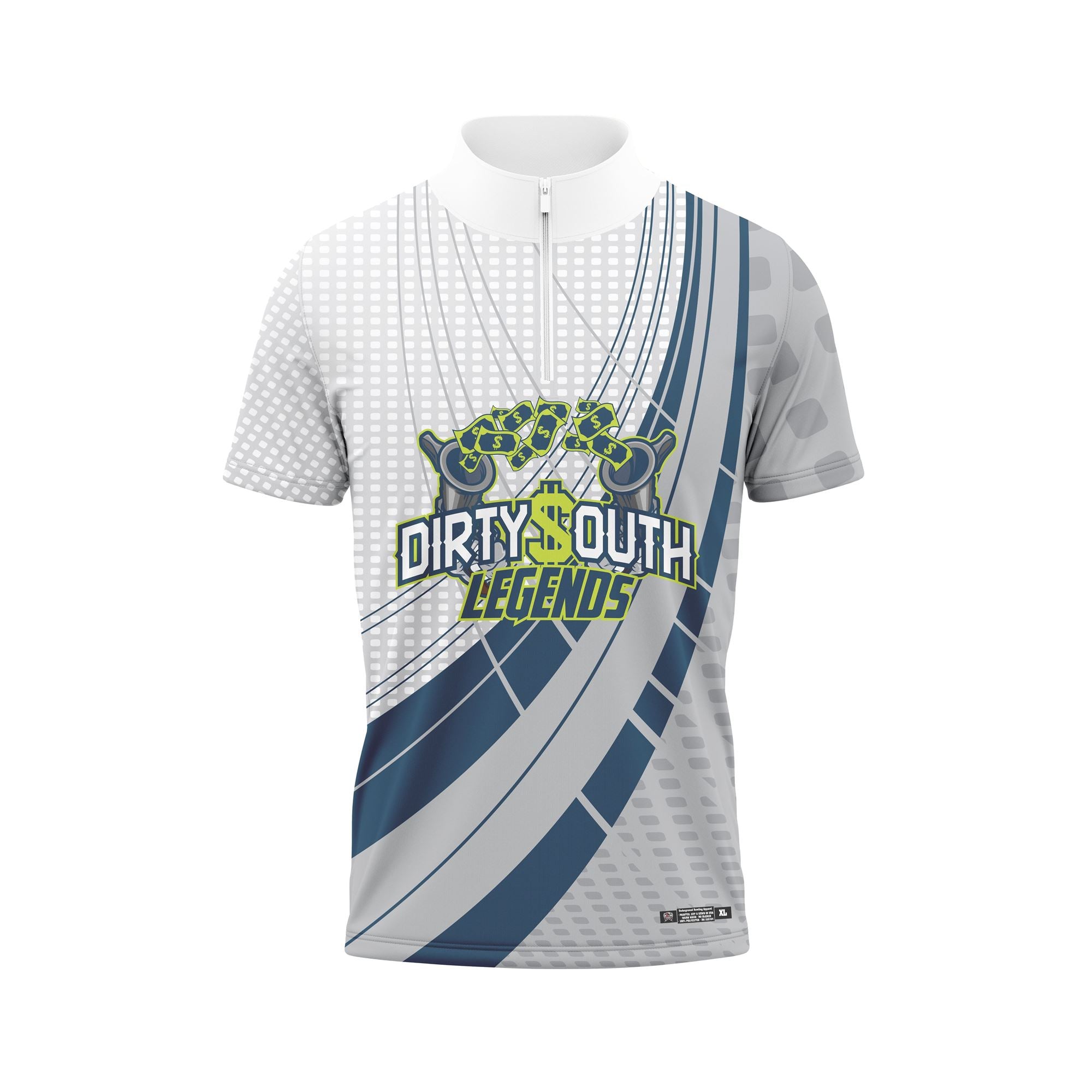 Dirty South Blue Grey Jersey