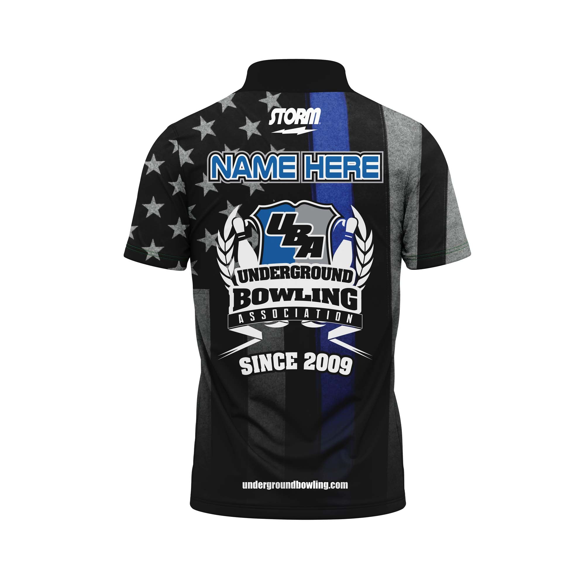 Bufu Blue Line Flag Jersey