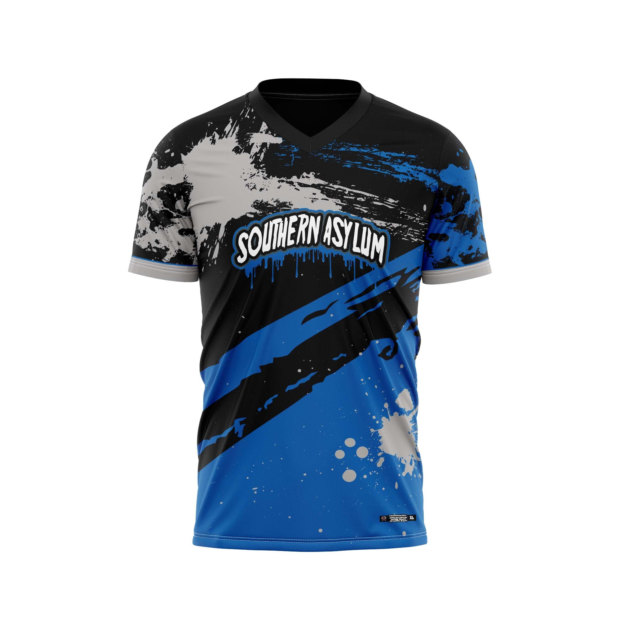 Southern Asylum Blue Splatter Jersey