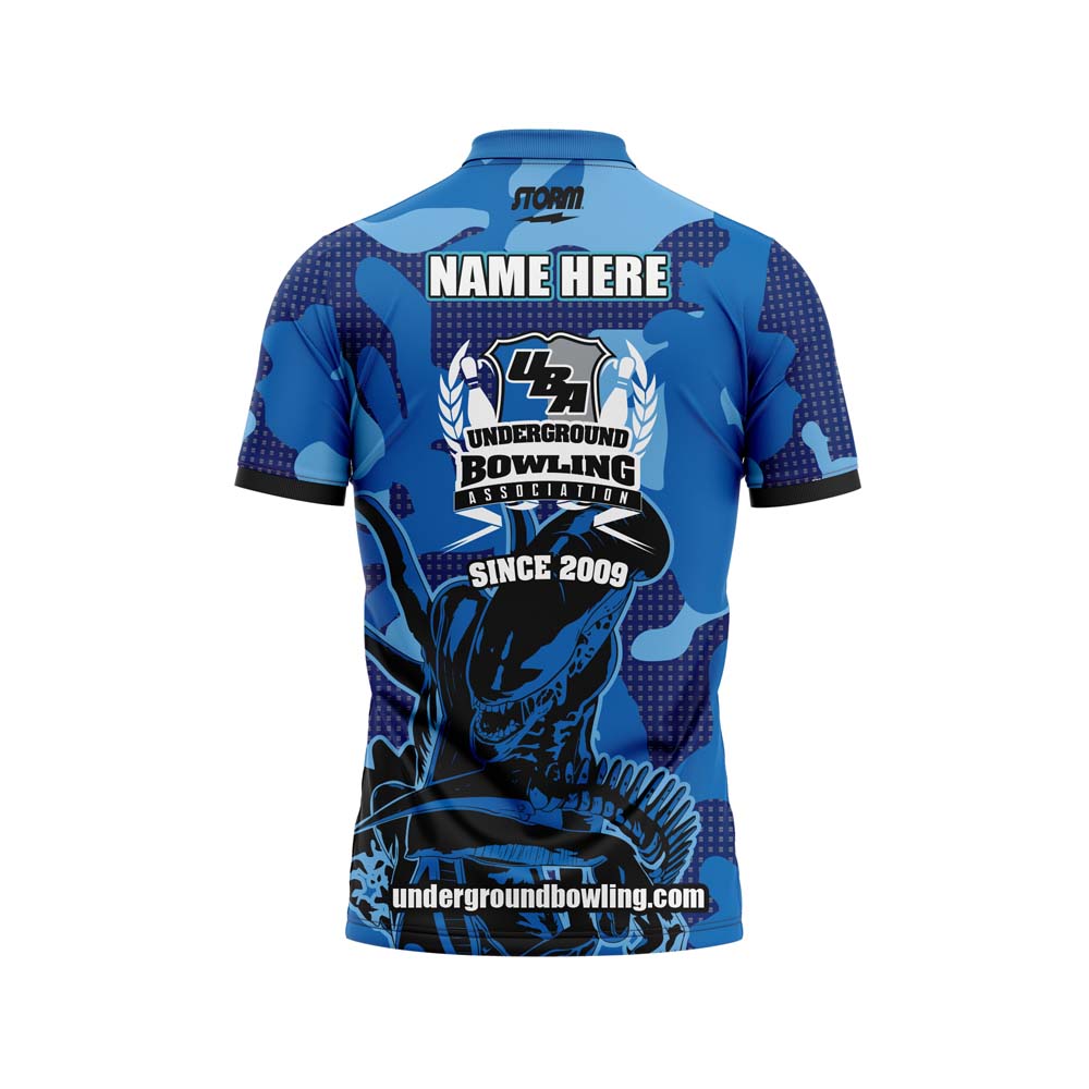 Area 51-8 Blue Camo Jersey