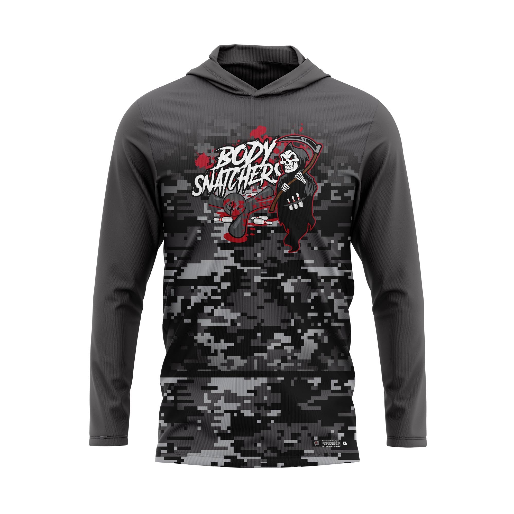 Body Snatchers Camo Charcoal Jerseys