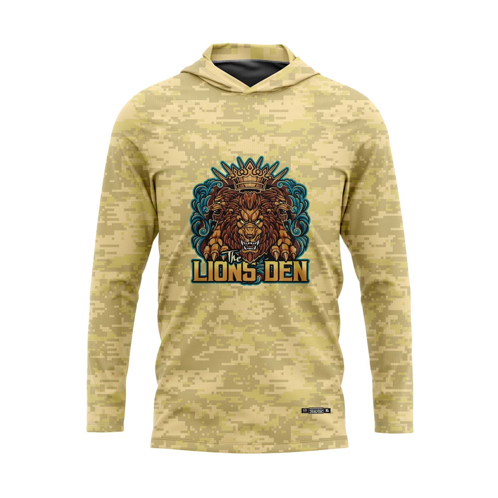 The Lions Den Camo Gold Jerseys