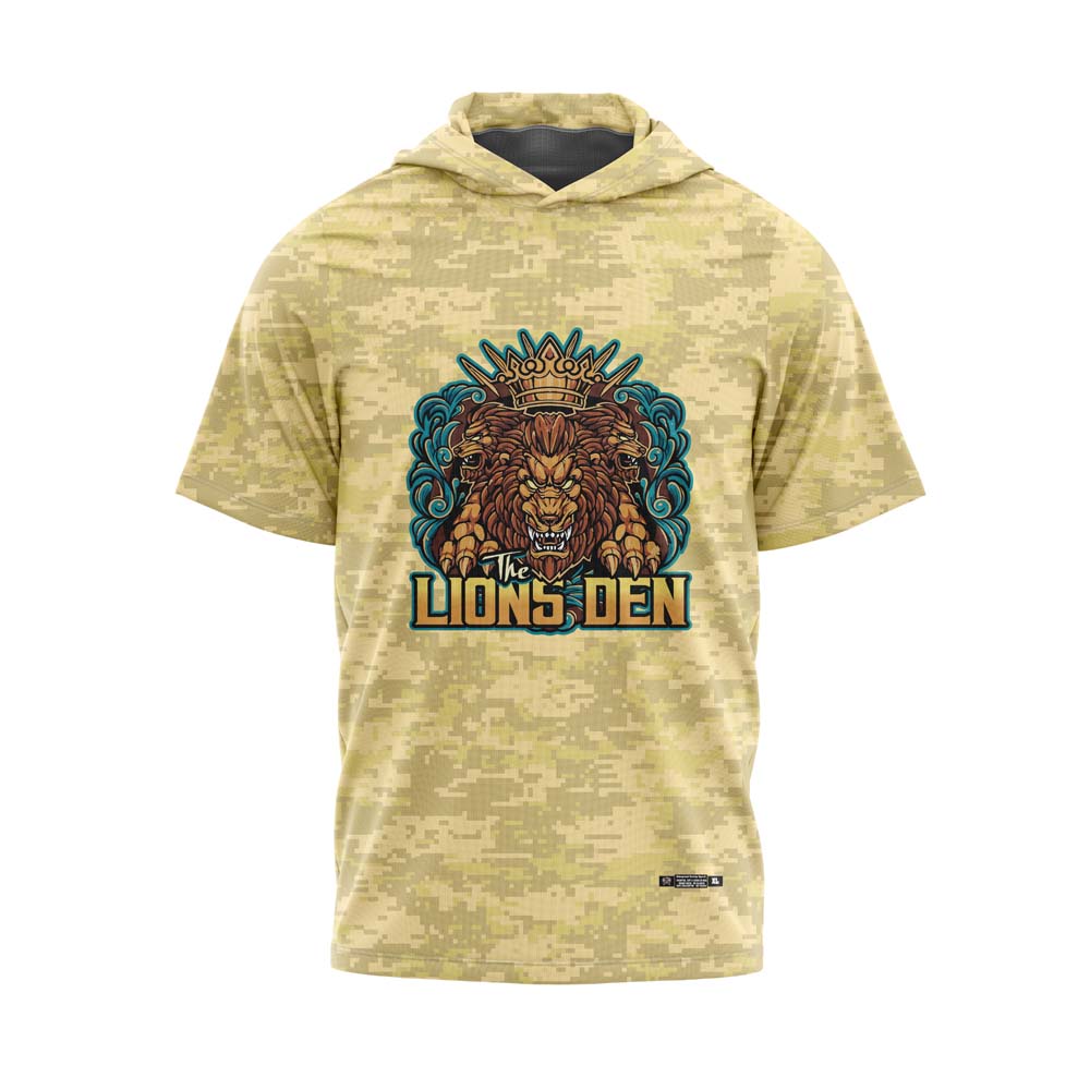 The Lions Den Camo Gold Jerseys