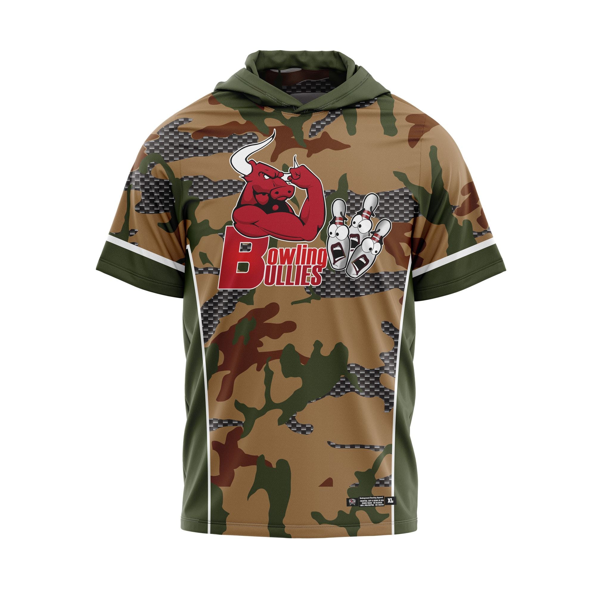 Bowling Bullies Camo Sides Jerseys