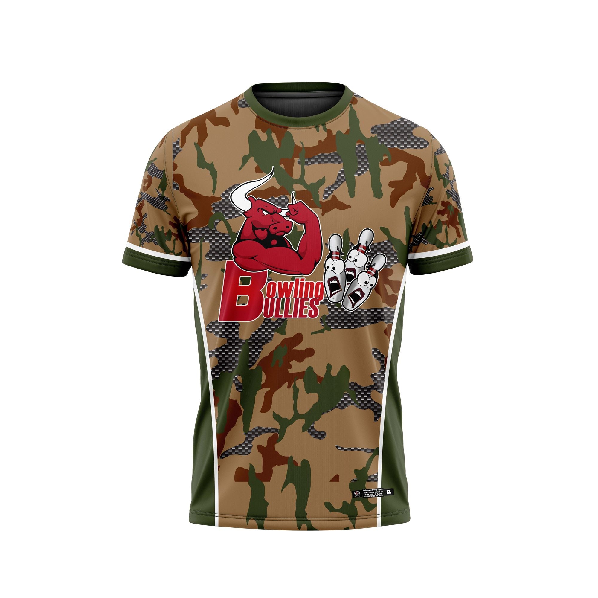 Bowling Bullies Camo Sides Jerseys