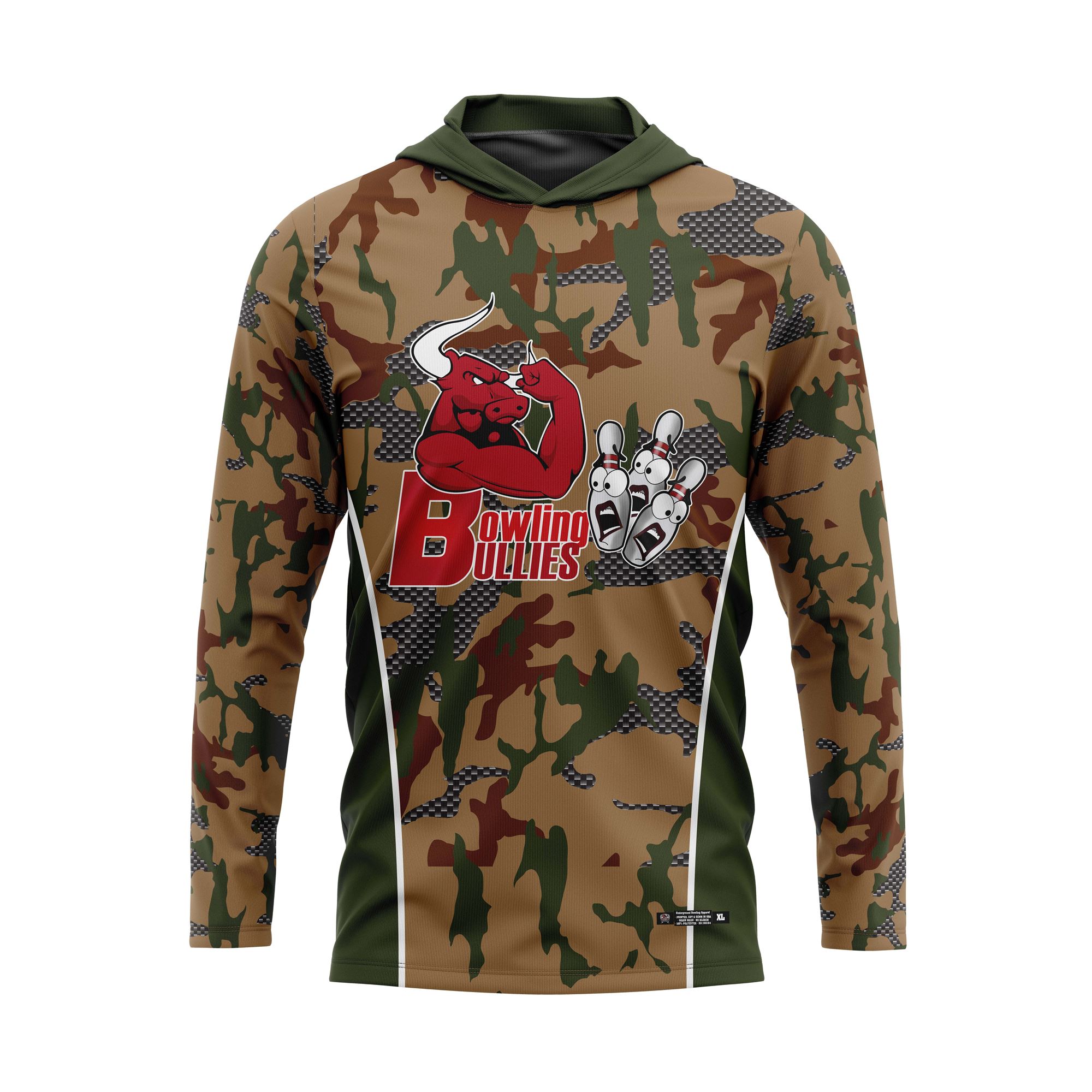 Bowling Bullies Camo Sides Jerseys