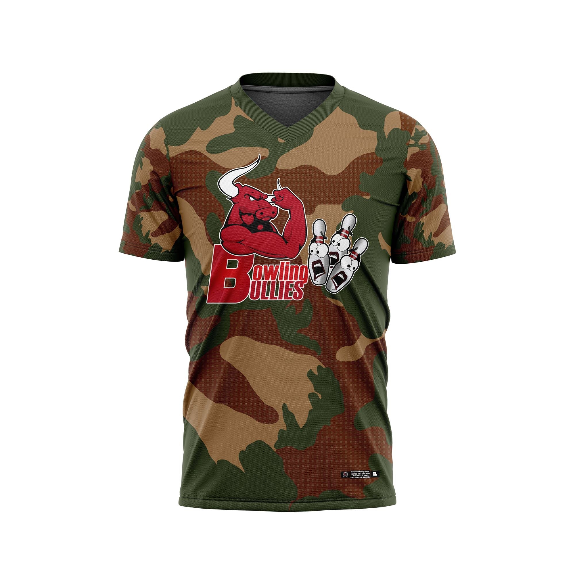 Bowling Bullies Camo Jerseys