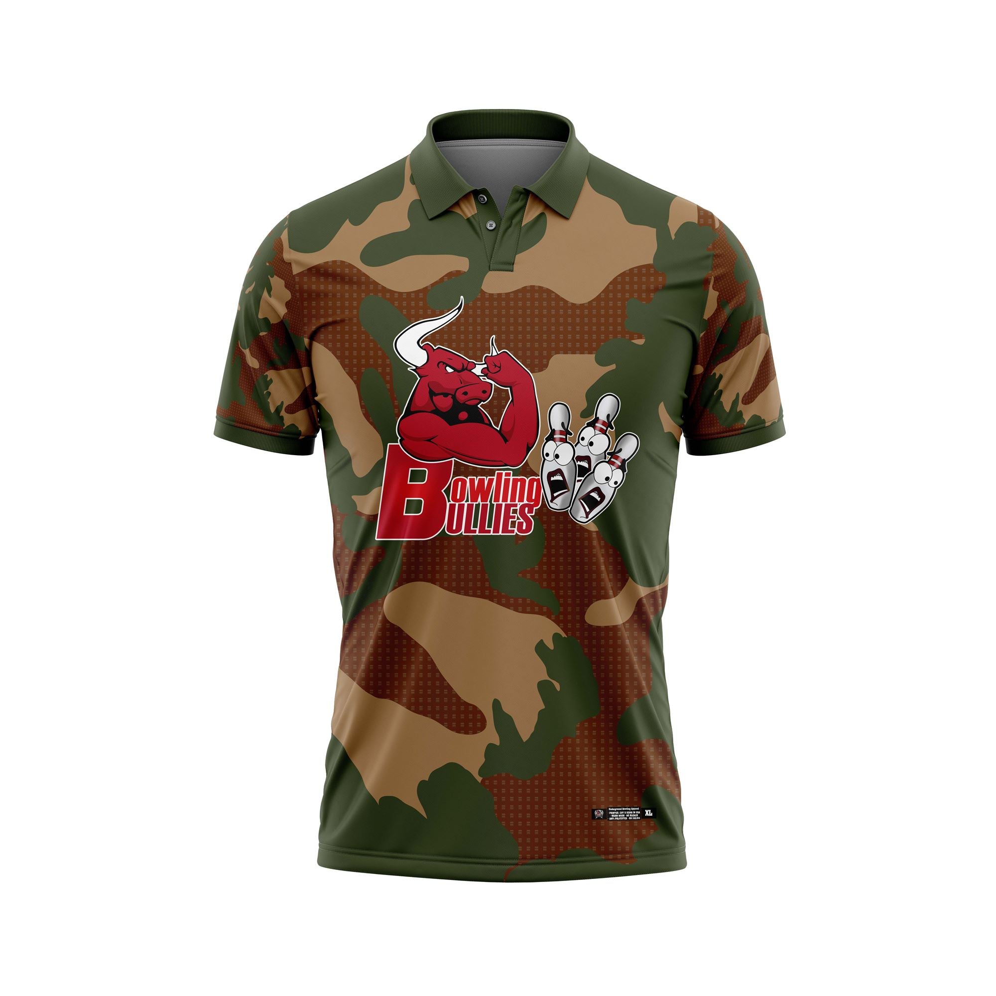 Bowling Bullies Camo Jerseys