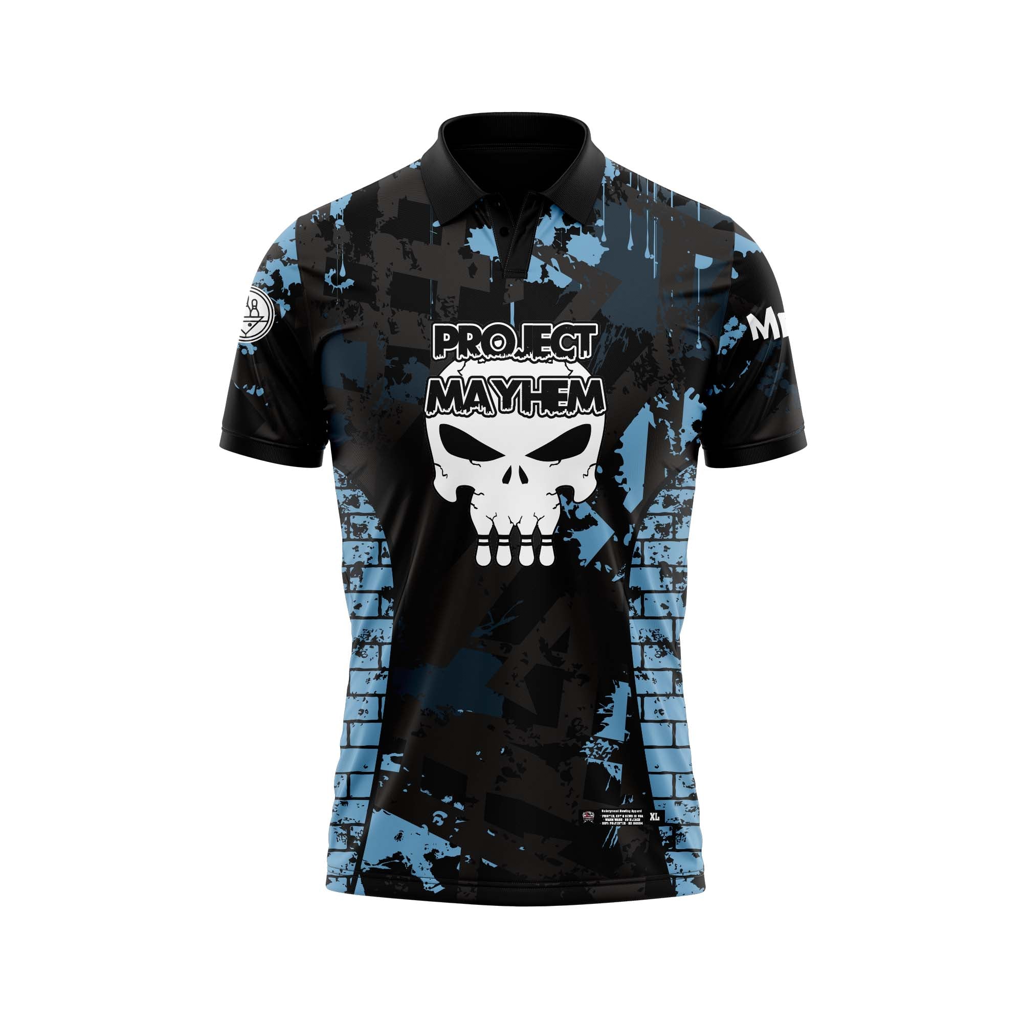 Project Mayhem Carolina Black Jersey