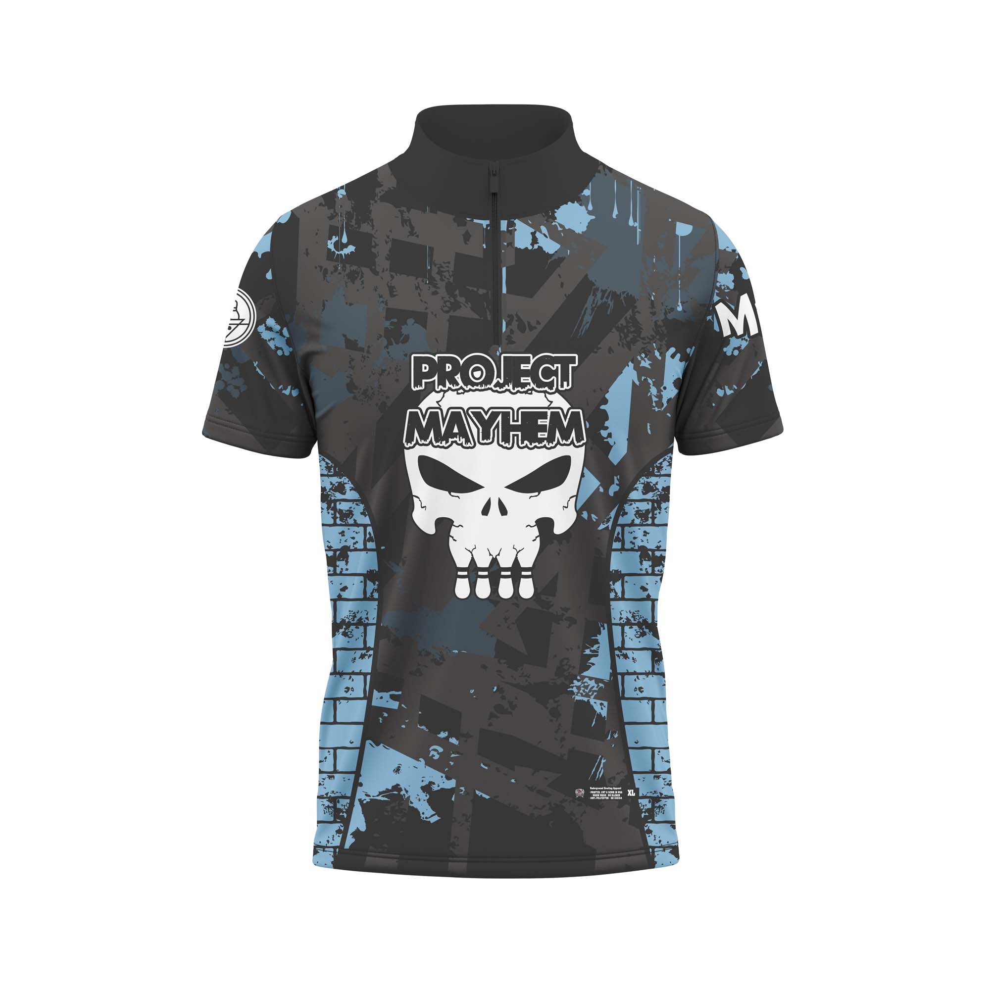 Project Mayhem Carolina Black Jersey