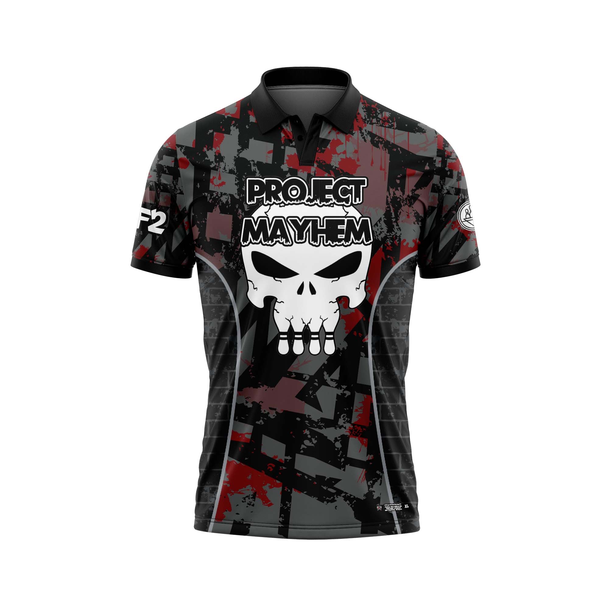 Project Mayhem Charcoal Black Jersey