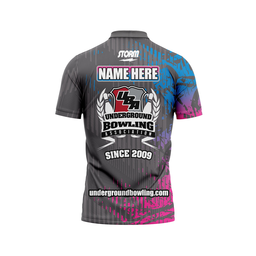 Free Agent Charcoal Pink Jersey