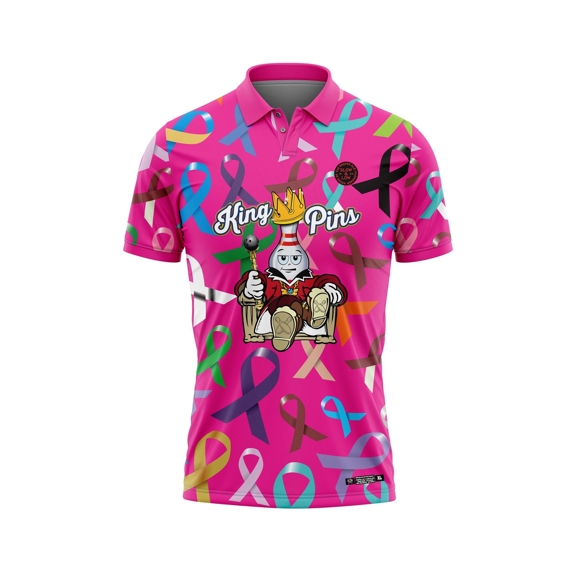 King Pins Childhood Cancer Jersey
