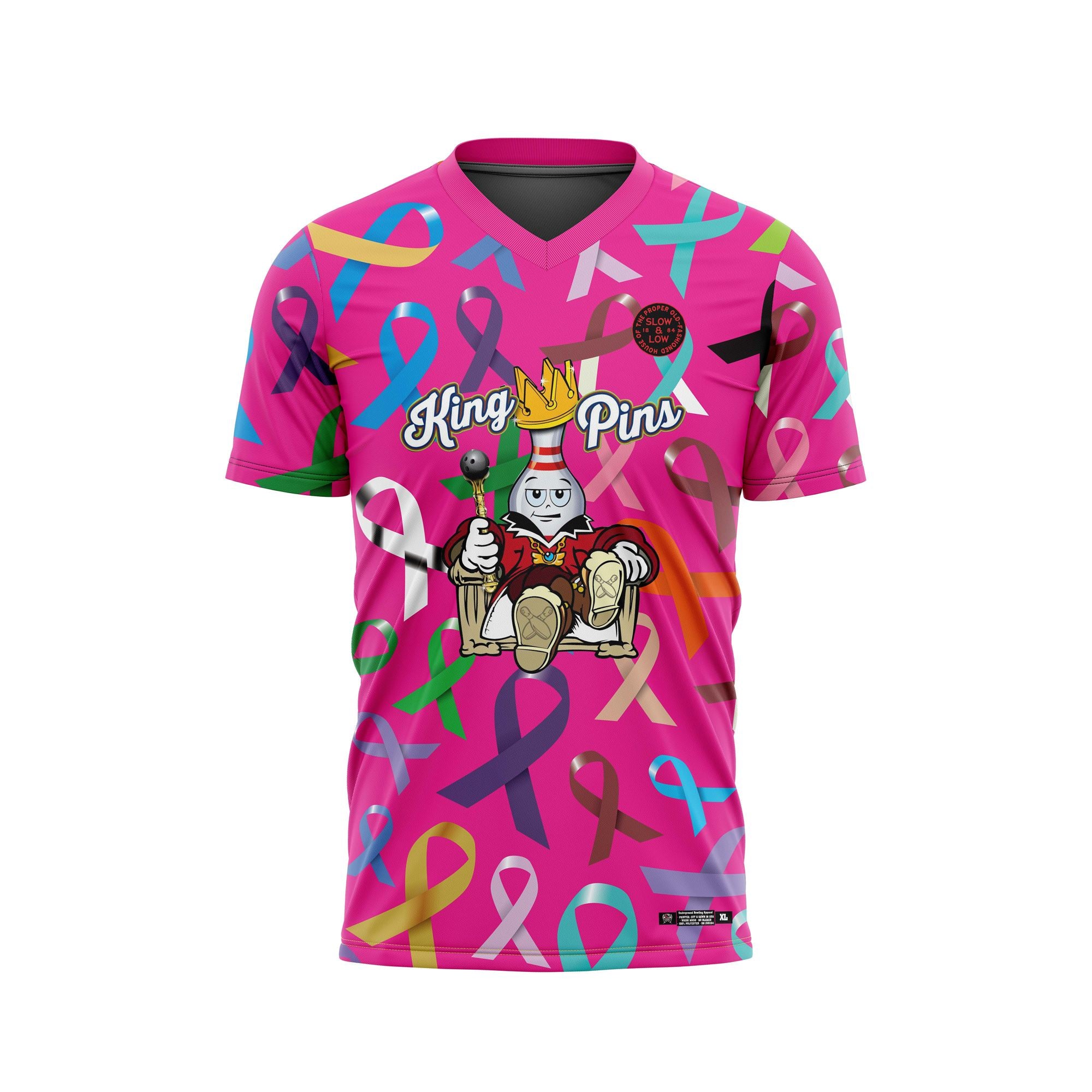 King Pins Childhood Cancer Jersey