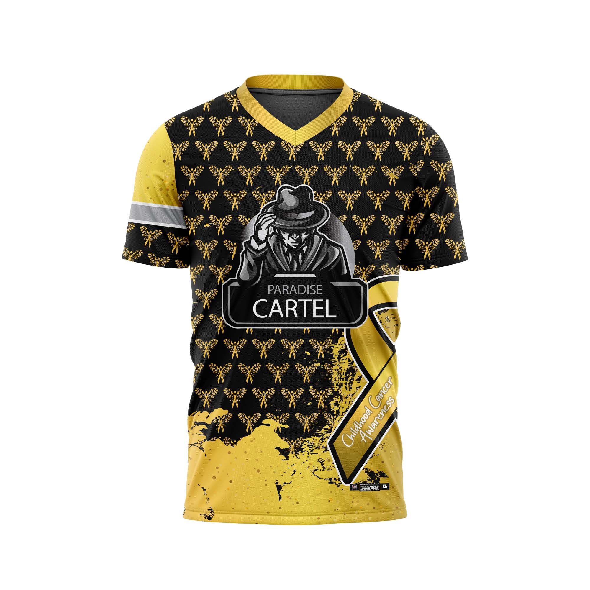 Paradise Cartel Childhood Cancer Jersey