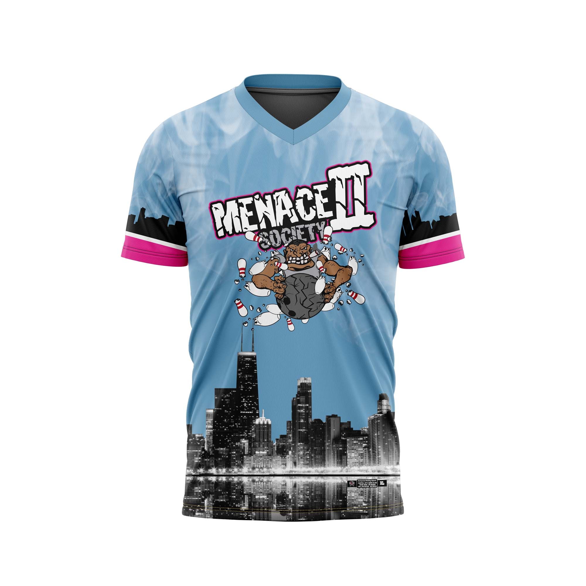 MENACE II SOCIETY Childhood Cancer Jersey