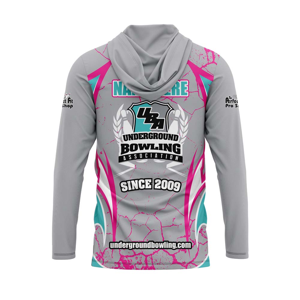 Sub Zero Eroded Pink / Aqua Jersey