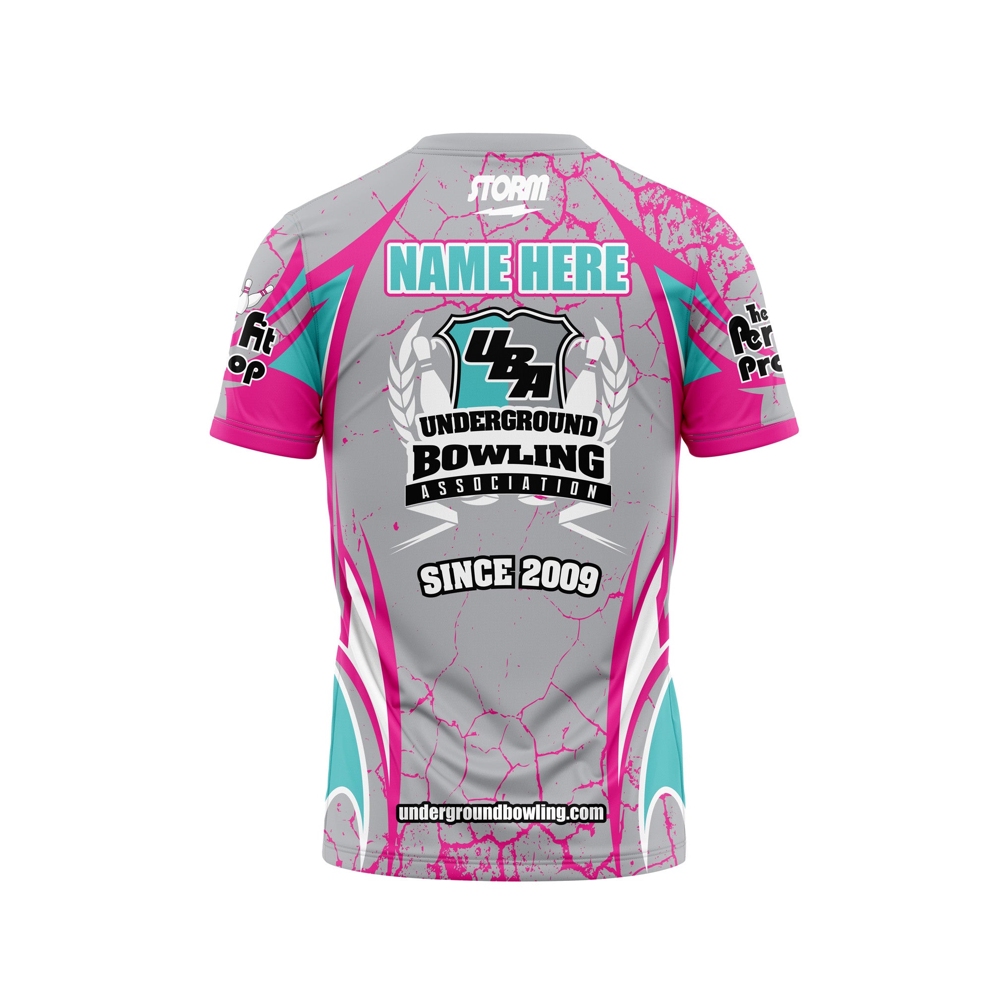 Sub Zero Eroded Pink / Aqua Jersey