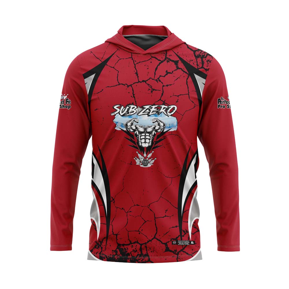 Sub Zero Red / Black Eroded Jersey