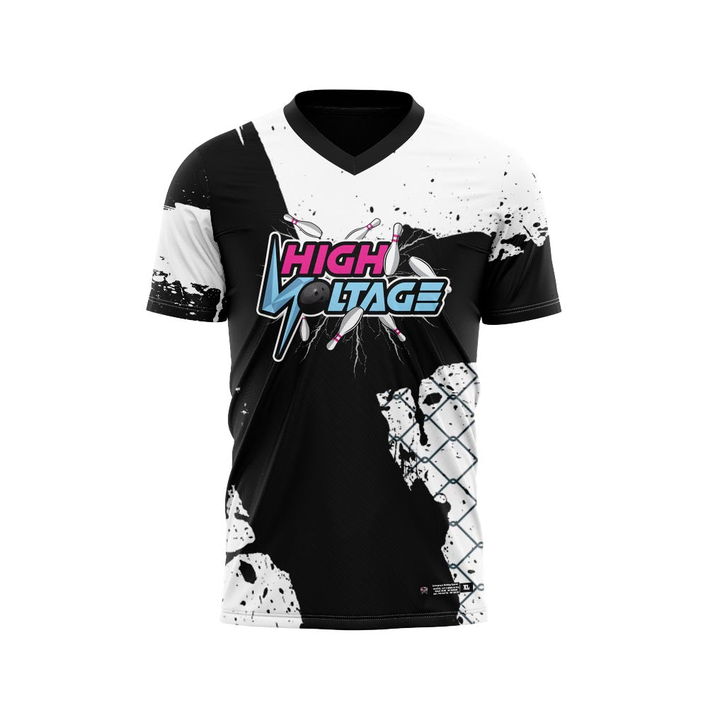 High Voltage Fence Splatter Jersey