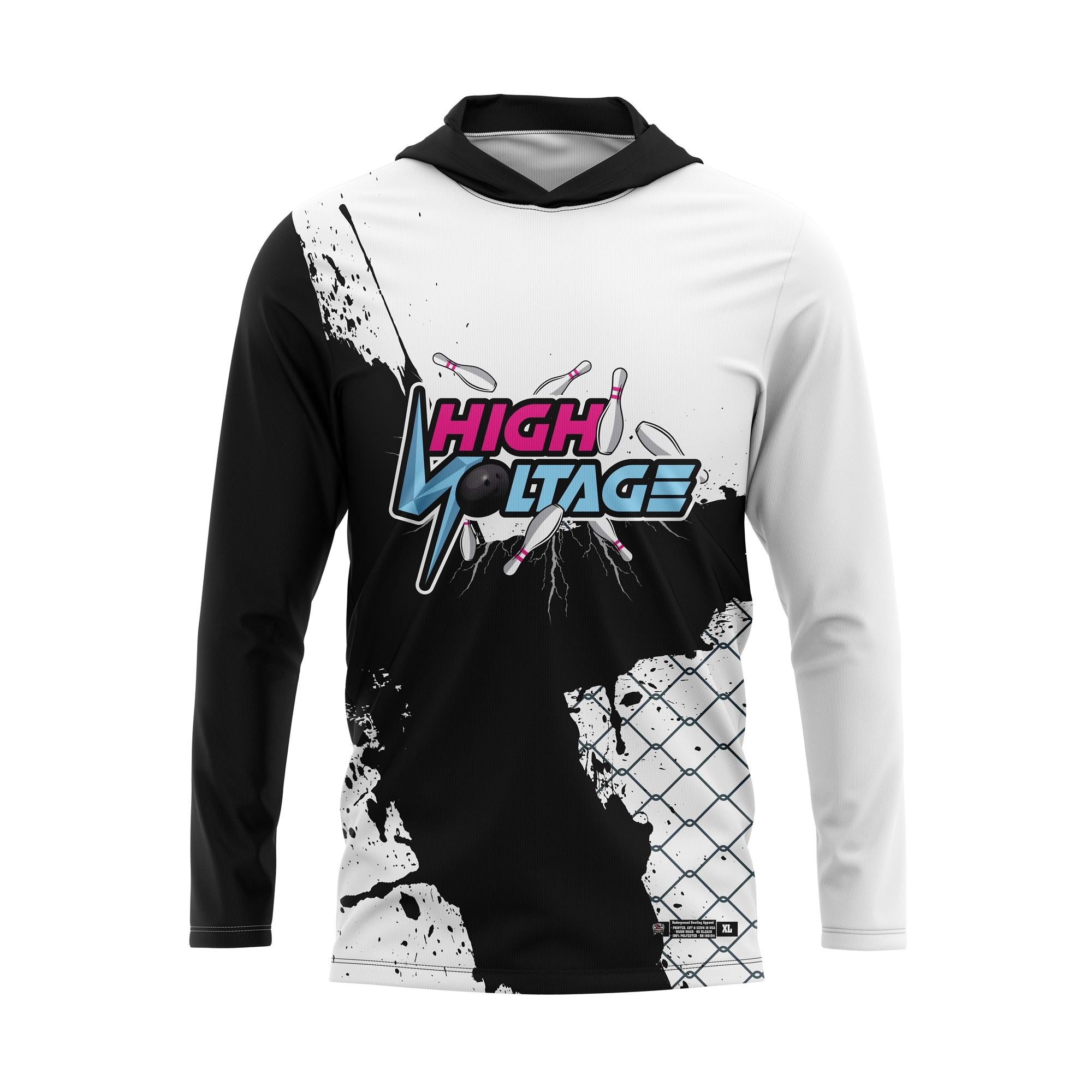 High Voltage Fence Splatter Jersey