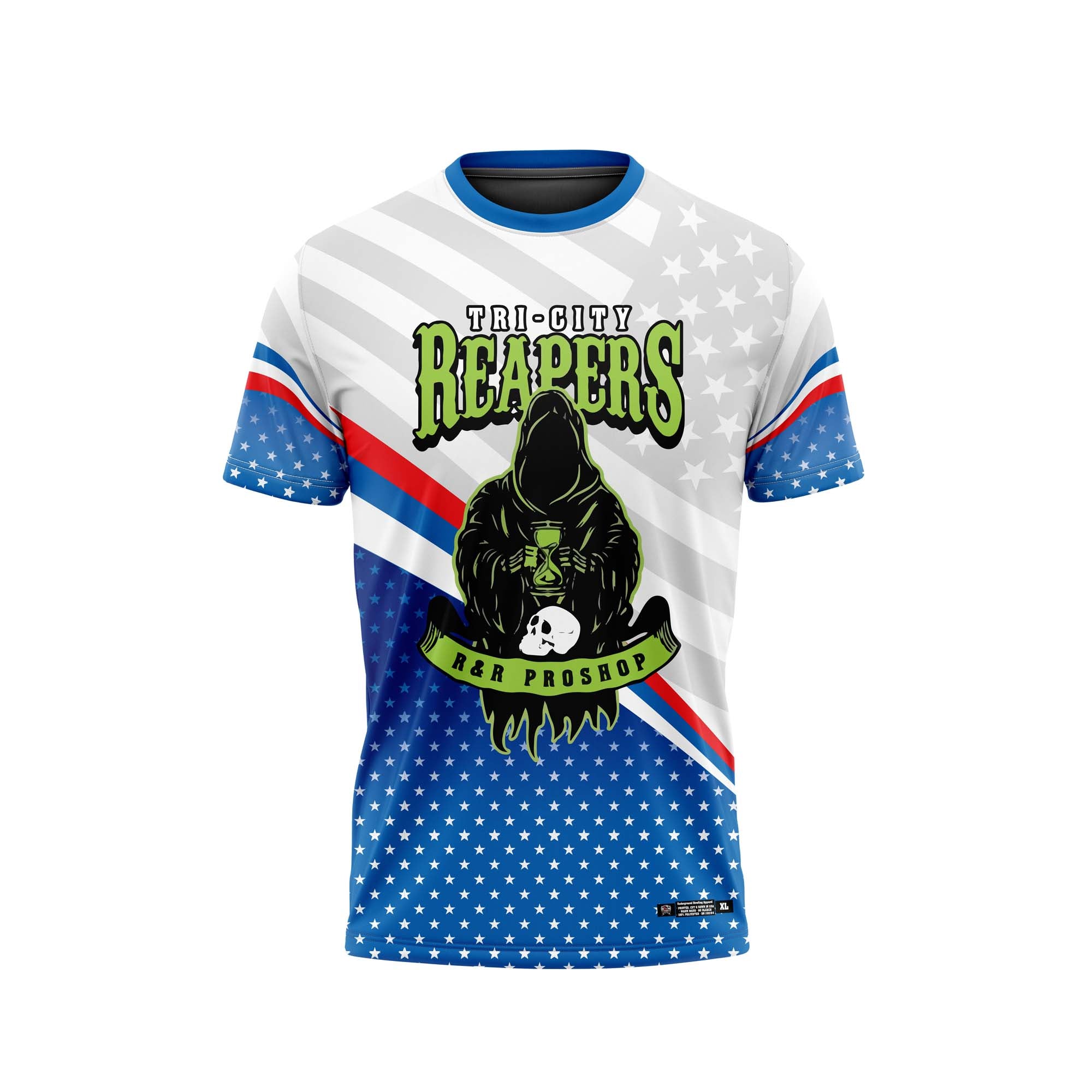 TRI CITY REAPERS Flag Jersey