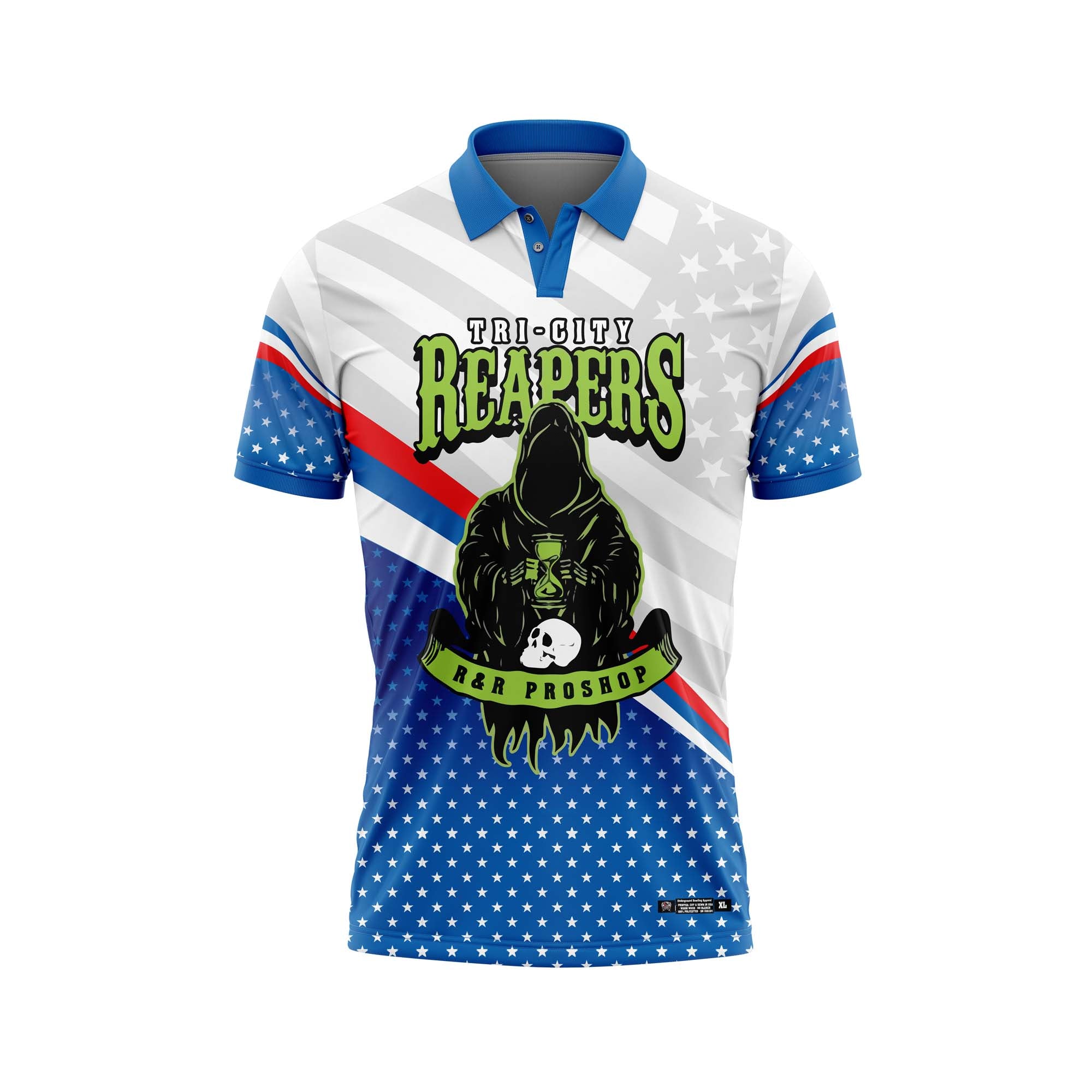 TRI CITY REAPERS Flag Jersey