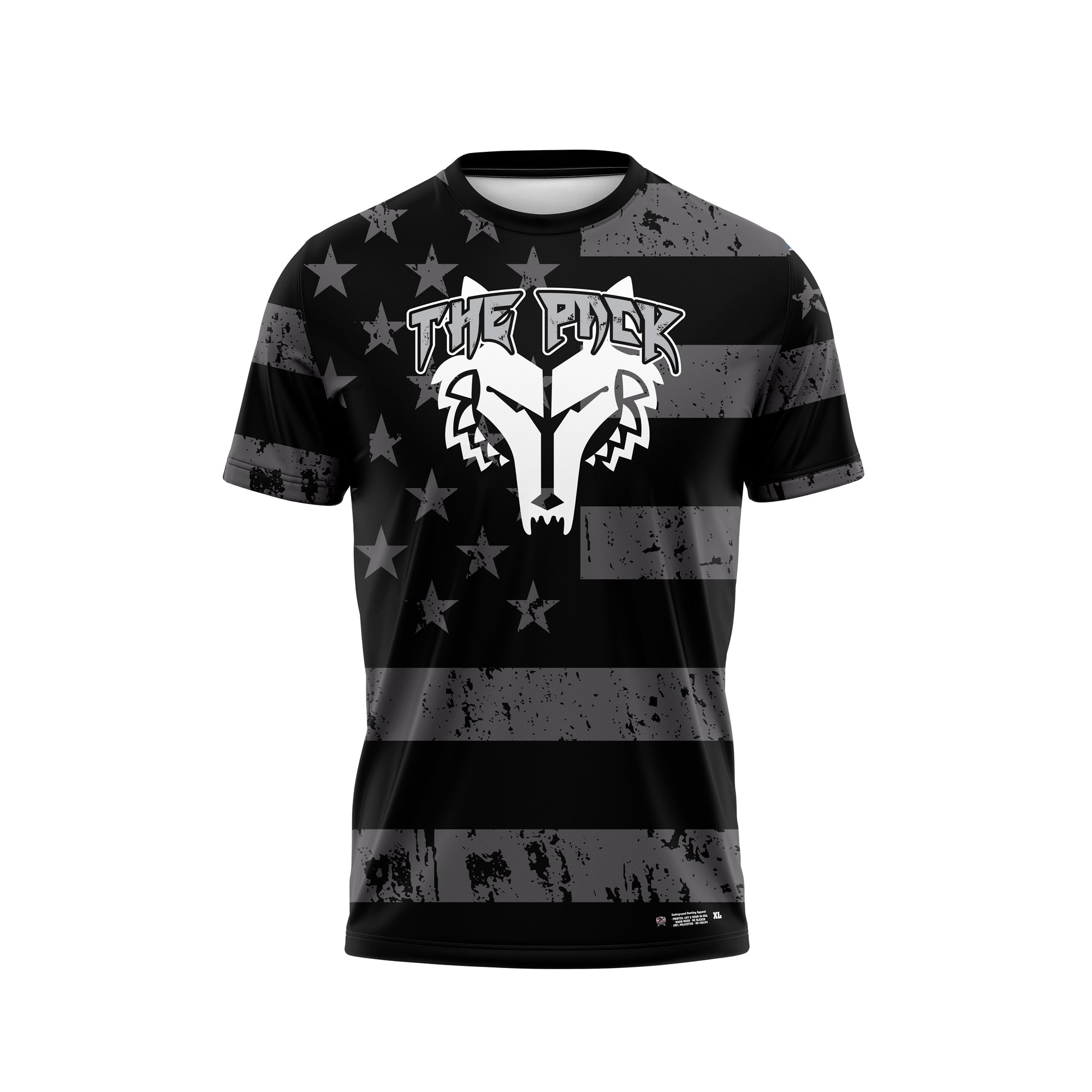 The Pack Grey Black Flag Jersey